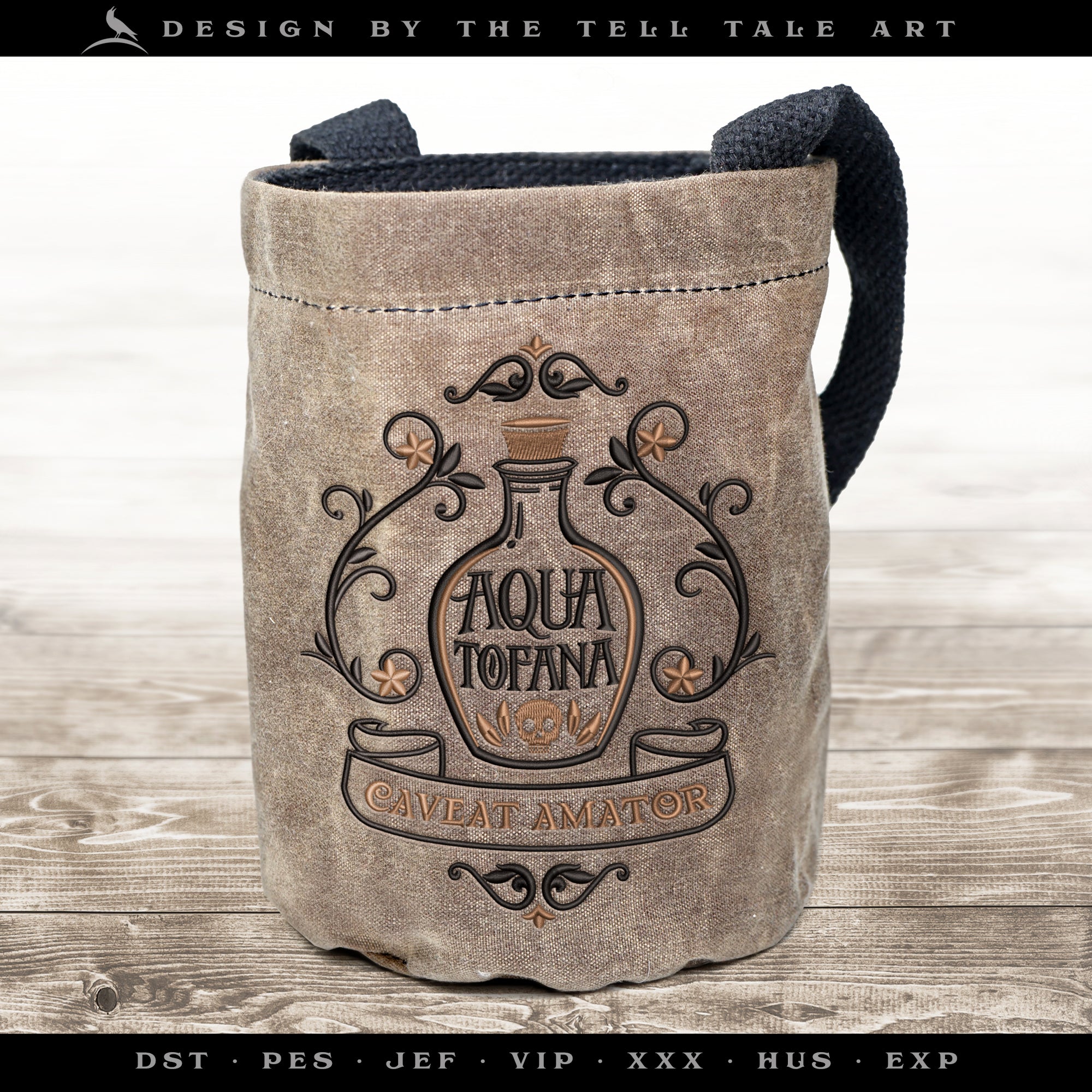 Aqua Tofana, Caveat Amator – Eight Sizes 5 to 11 Inches – Vintage Feminist Folklore