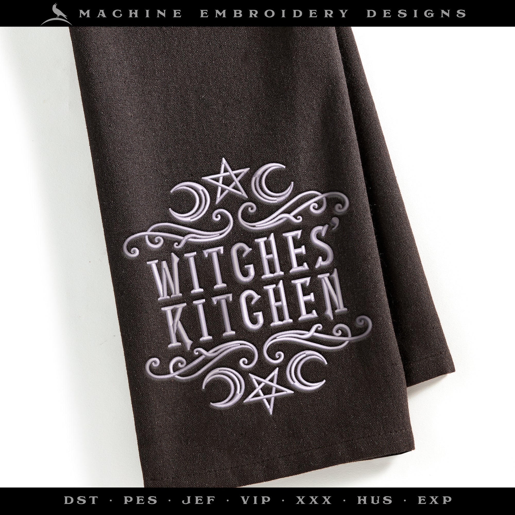 Embroidery: Witches' Kitchen - Five Sizes 5 to 9 Inches