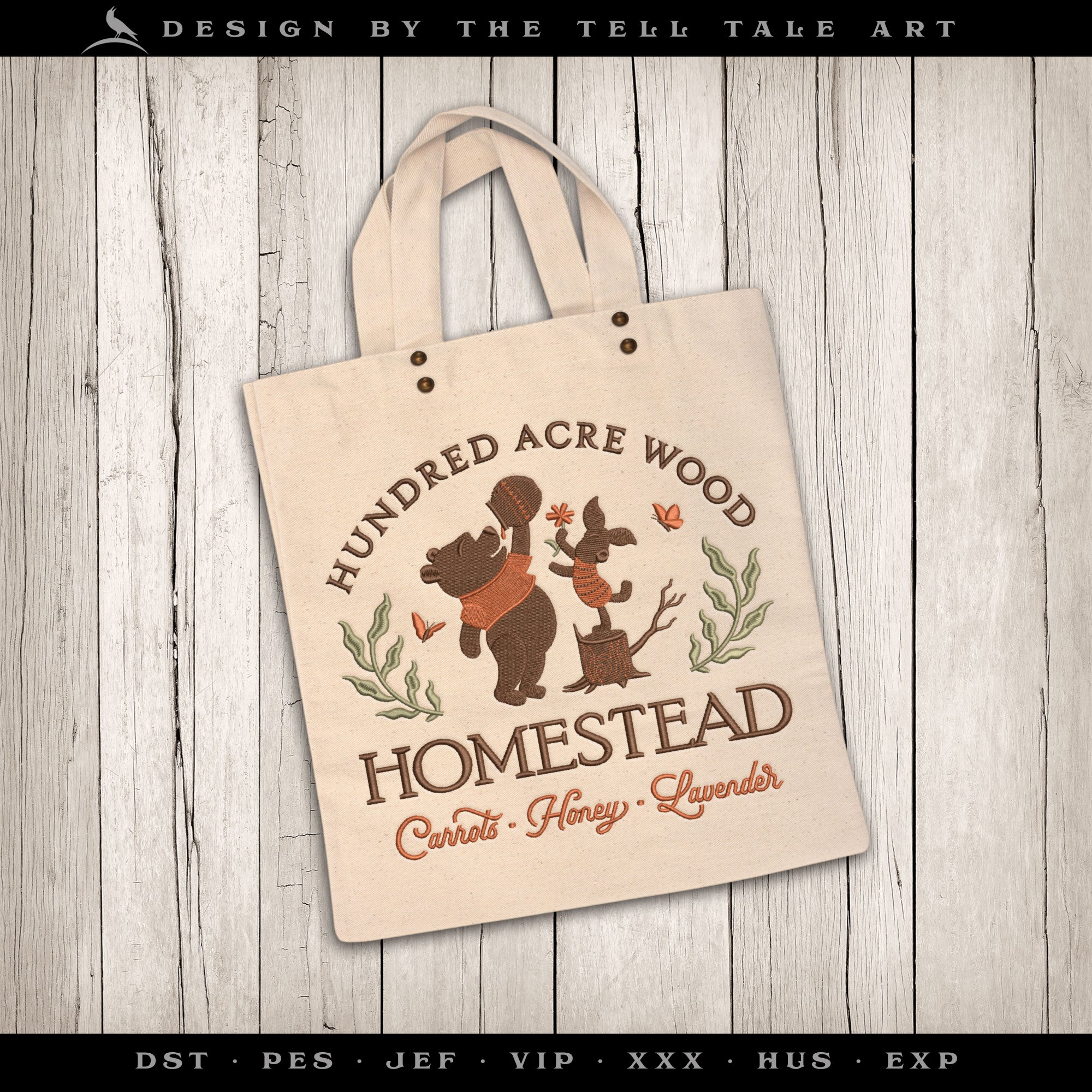 Hundred Acre Wood Homestead SET – Multiple Versions, Plus Pint Wrap & Coffee Cozies