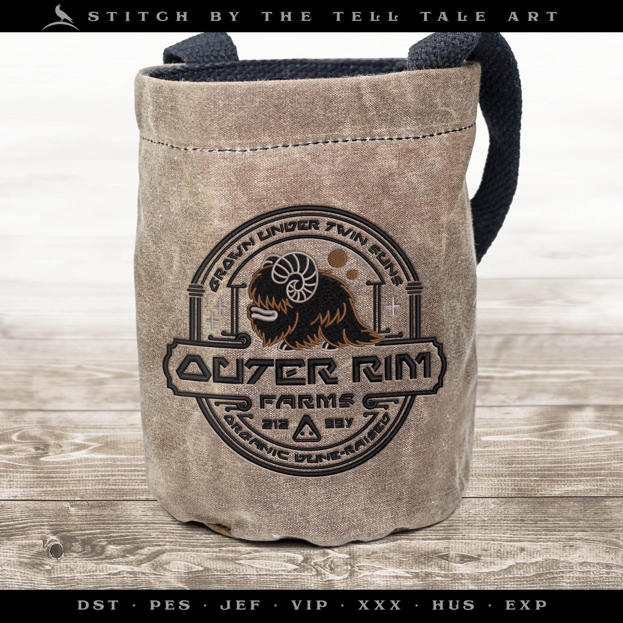 Outer Rim Farms Set – Sci-Fi Farm Logo – English & Fiction Versions