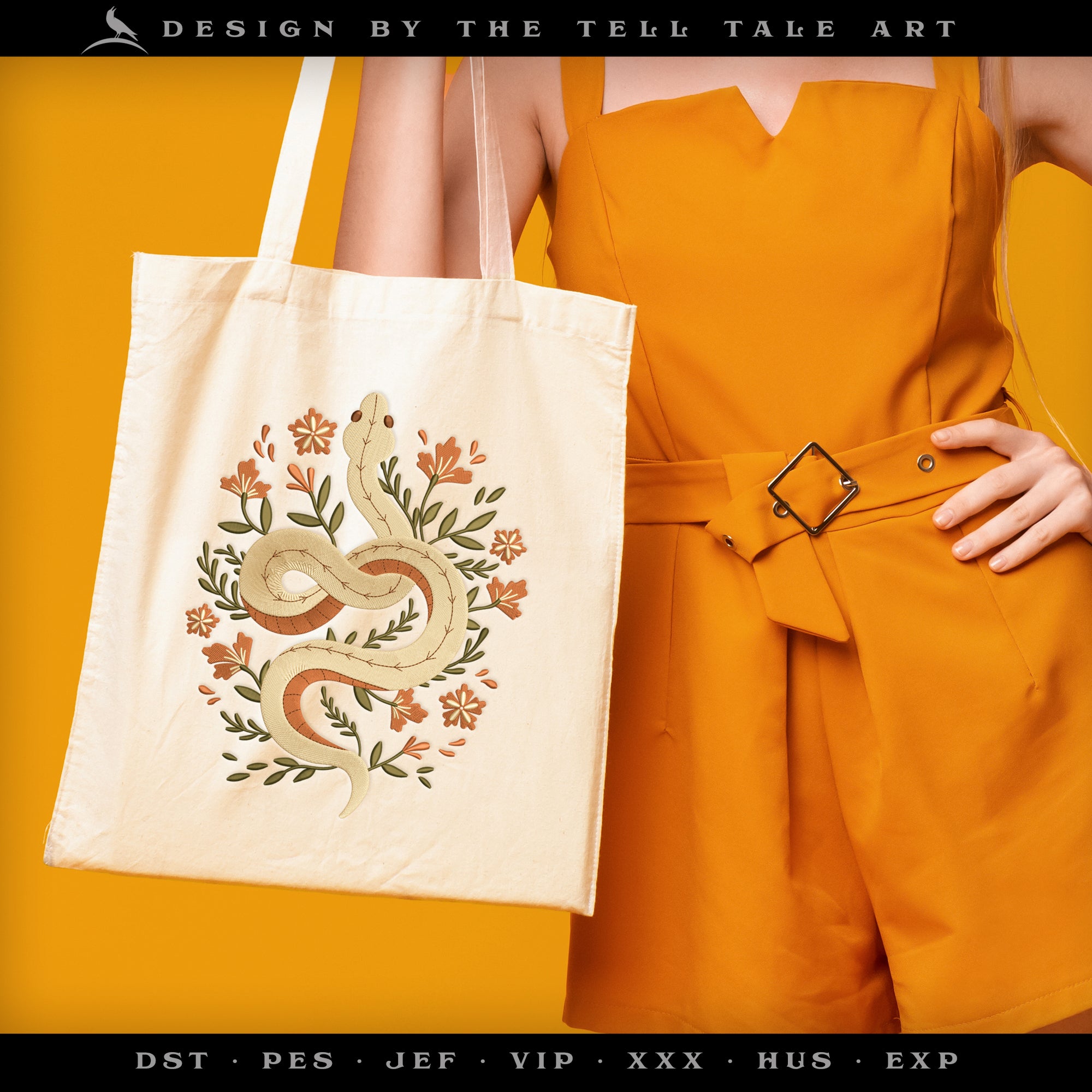 Floral Desert Snake – Eight Sizes 6 to 14 Inches