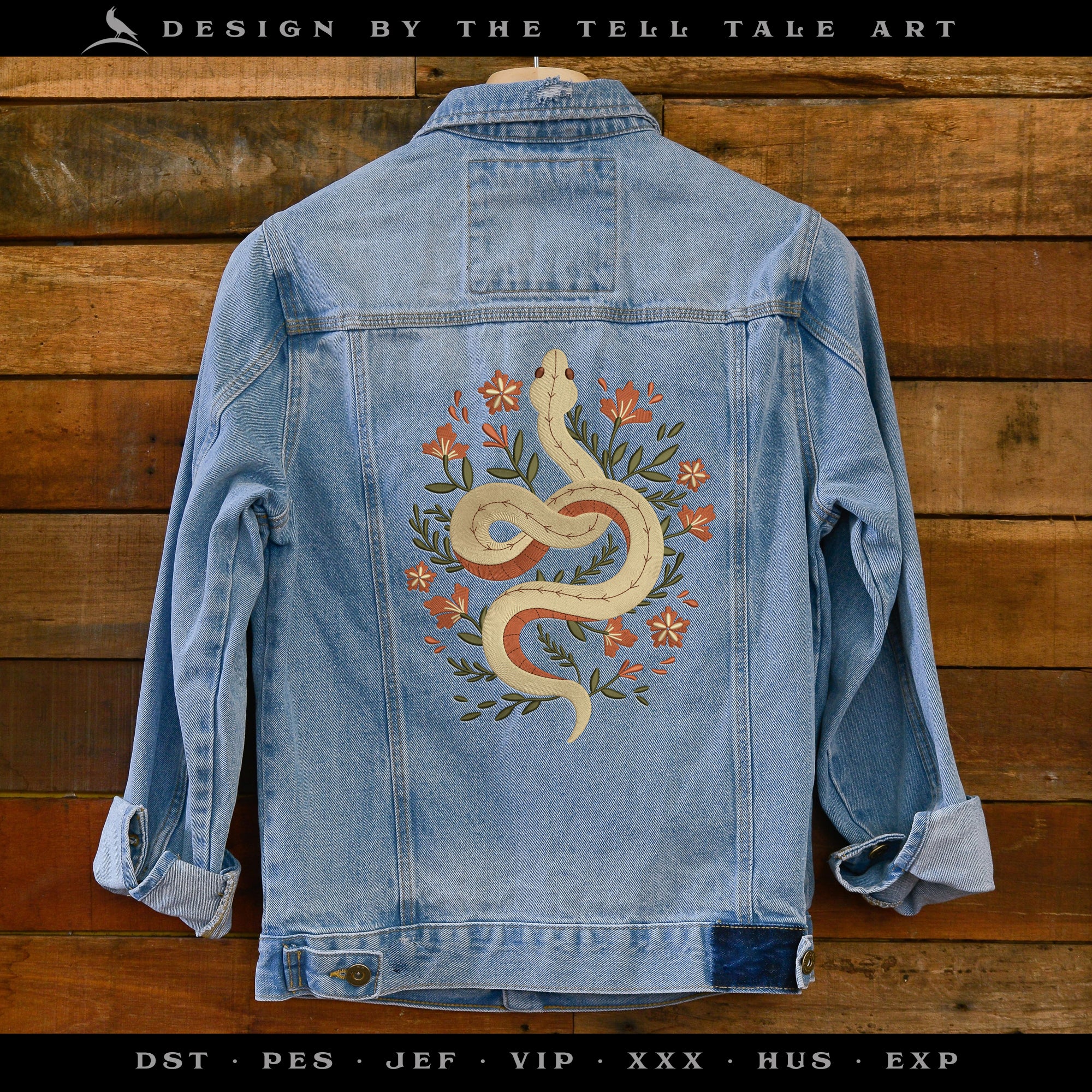 Floral Desert Snake – Eight Sizes 6 to 14 Inches