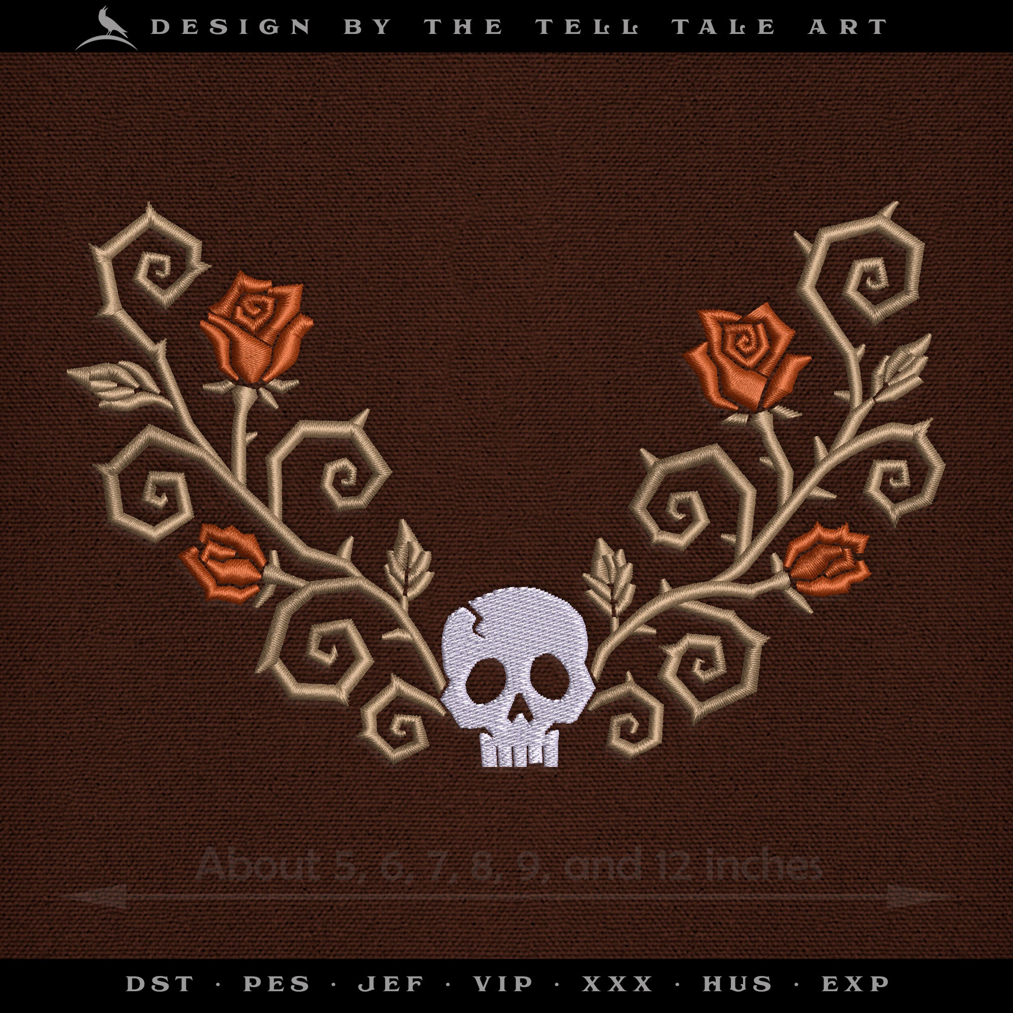 Gothic Whimsy Neckline Trim – Six Sizes from 6 to 12 Inches Wide