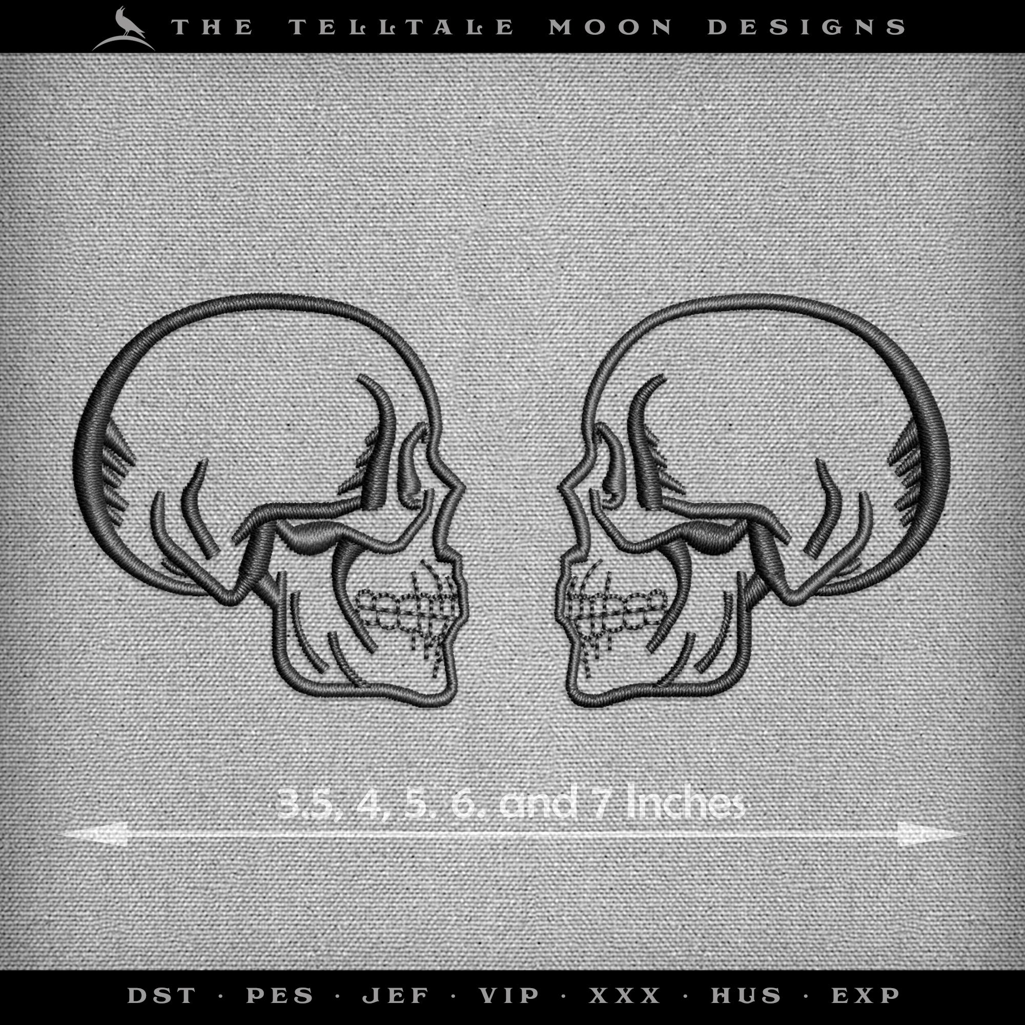 Embroidery: "Hall of Human Curiosities" Vintage Theme - Includes Several Variations and Sizes