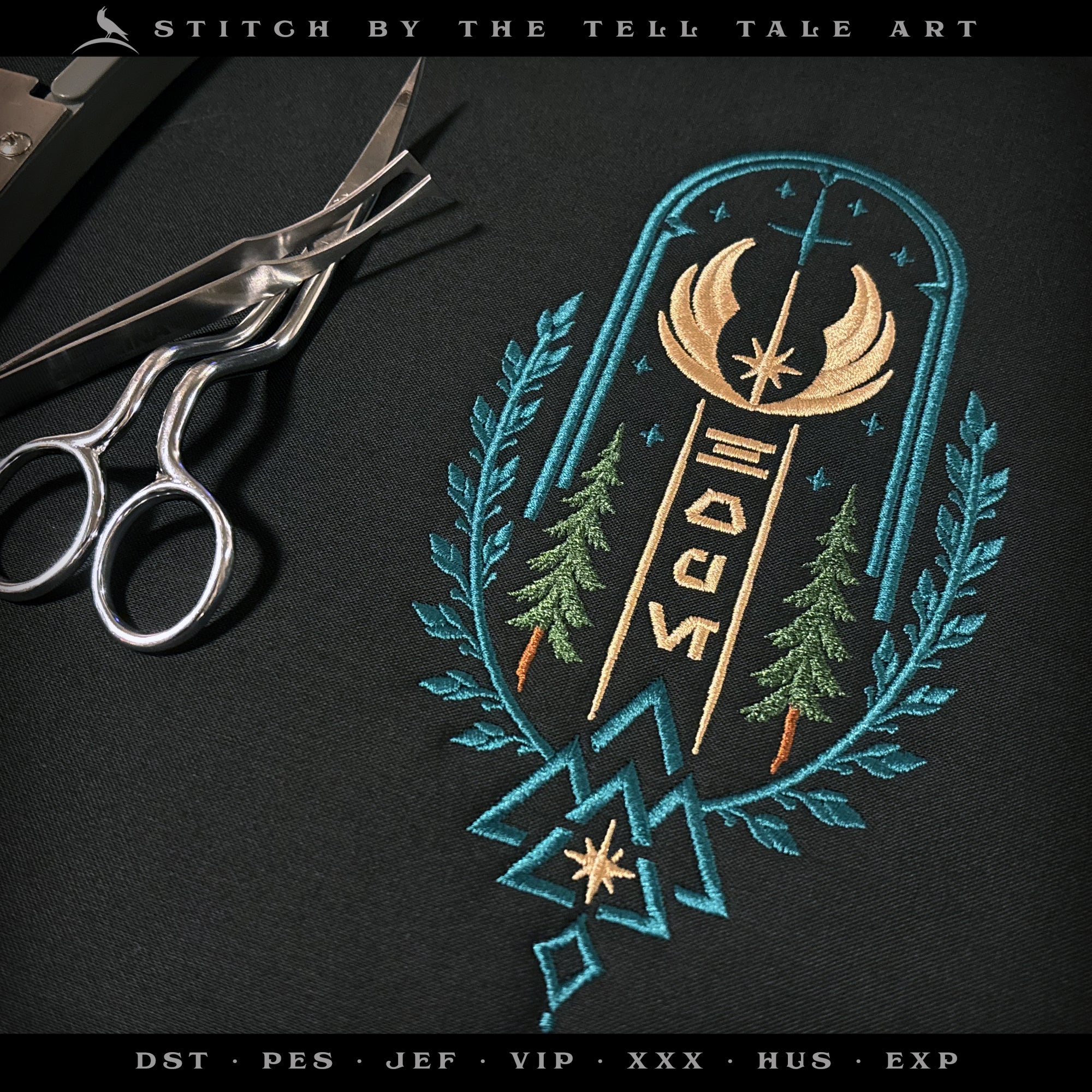 Galactic "Hope" Rebel Insignia – Fictional Crest – Seven Sizes 6 to 16 Inches Tall