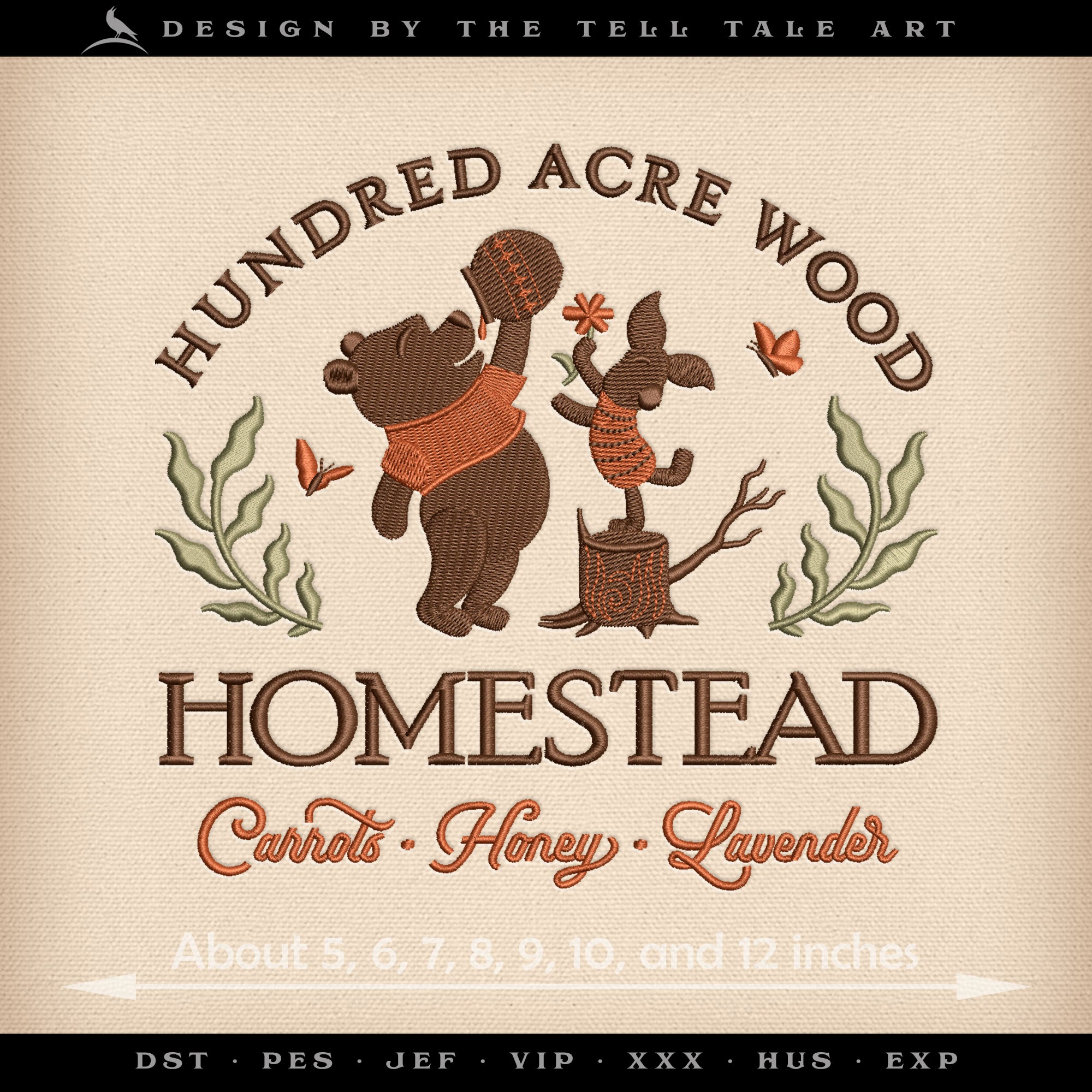 Hundred Acre Wood Homestead SET – Multiple Versions, Plus Pint Wrap & Coffee Cozies