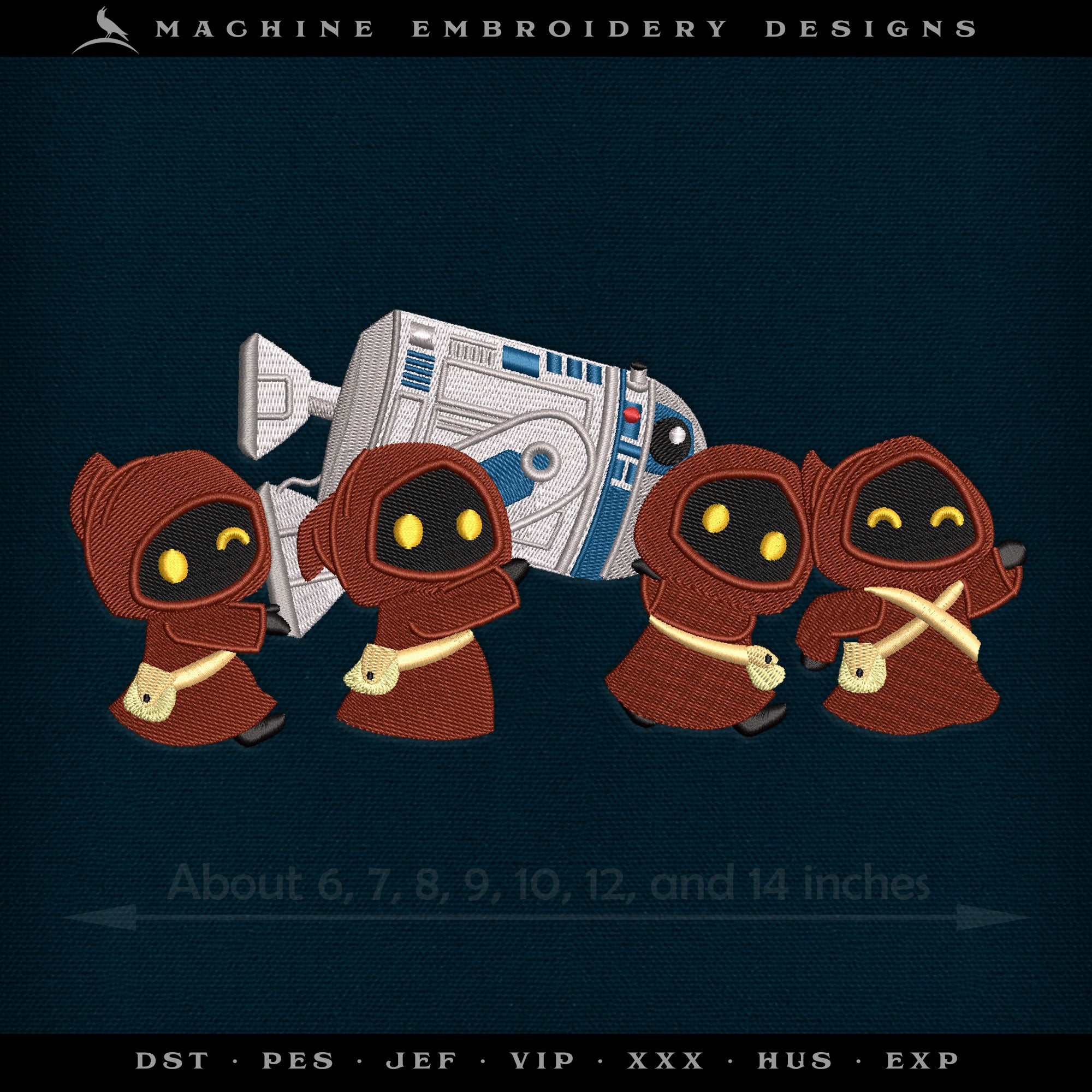 Outer Rim Fun Run Design Set – 8 Sizes Between 6 and 14 Inches