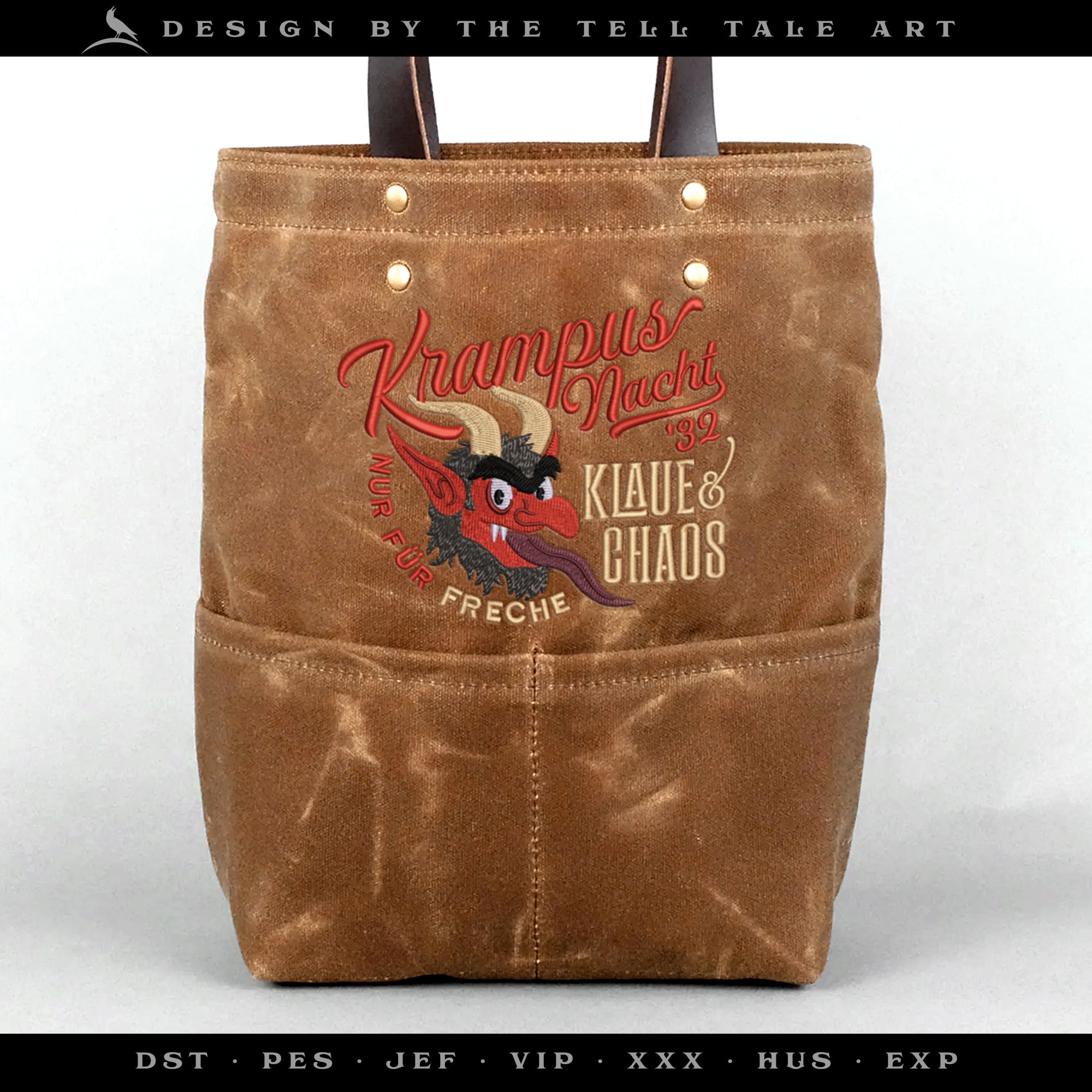 Krampusnacht ’32 – Five Sizes 5 to 9 Inches – Retro Krampus Design