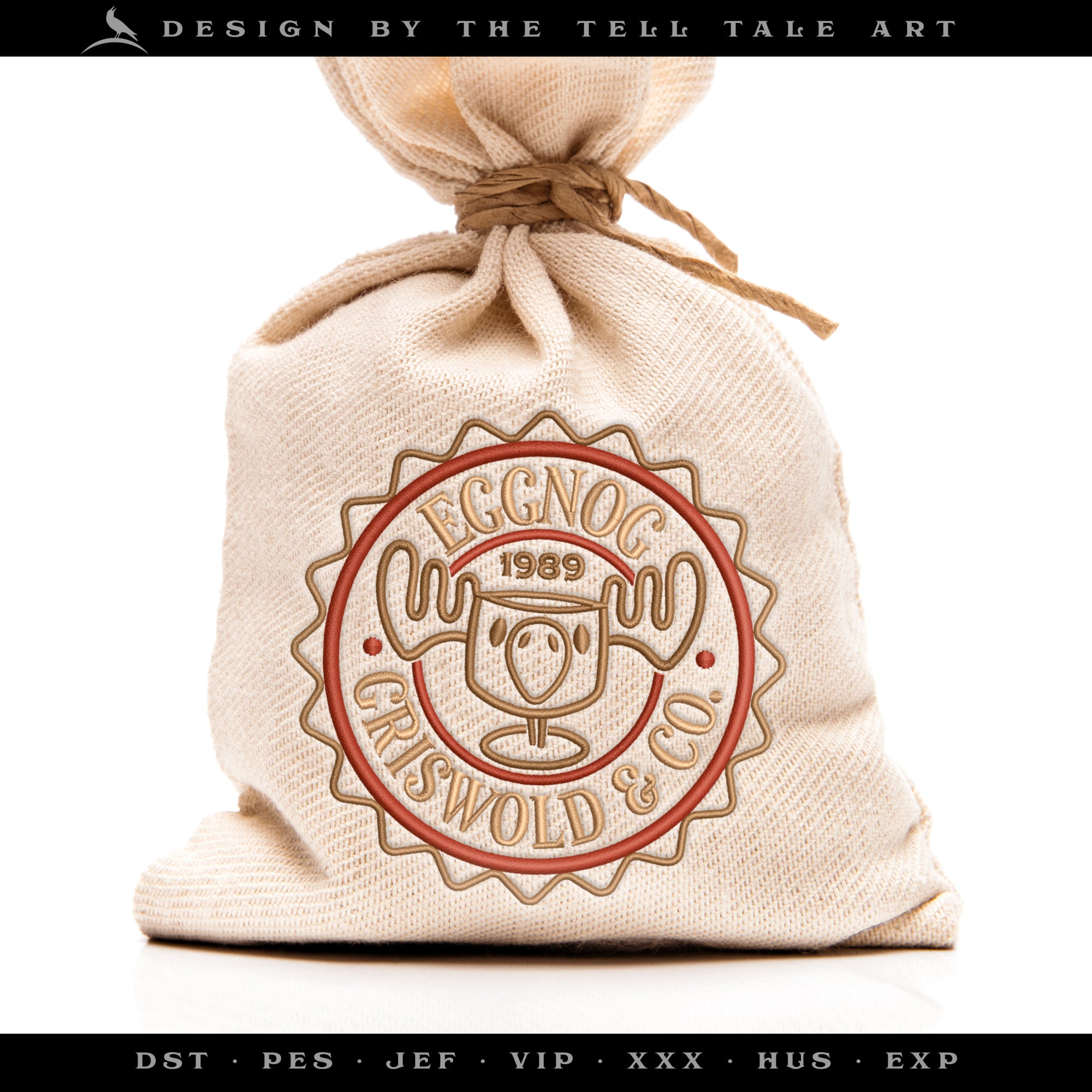 Griswold & Co. Eggnog – Moose Mug Label – Seven Sizes 4 to 9 Inches