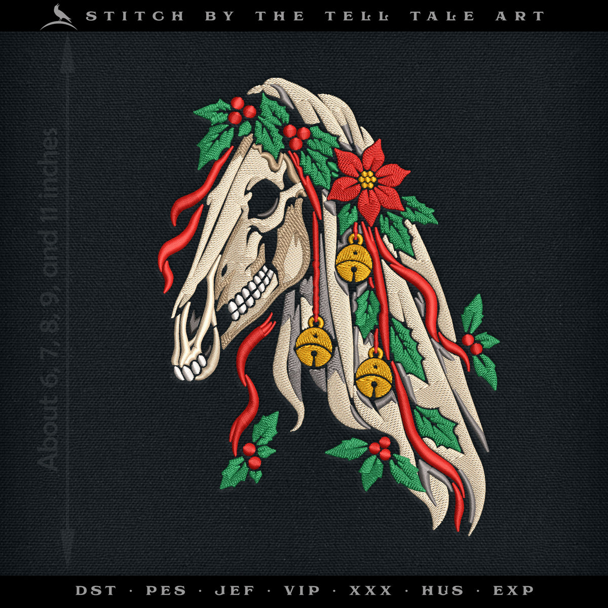 Mari Lwyd – Welsh Folk Holiday Tradition – Versions With and Without Words – 6 to 11 Inches