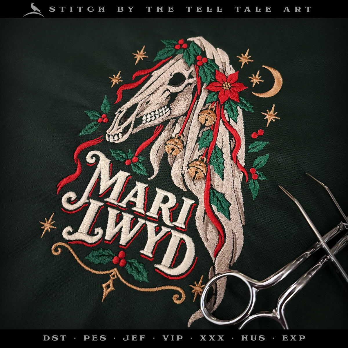 Mari Lwyd – Welsh Folk Holiday Tradition – Versions With and Without Words – 6 to 11 Inches