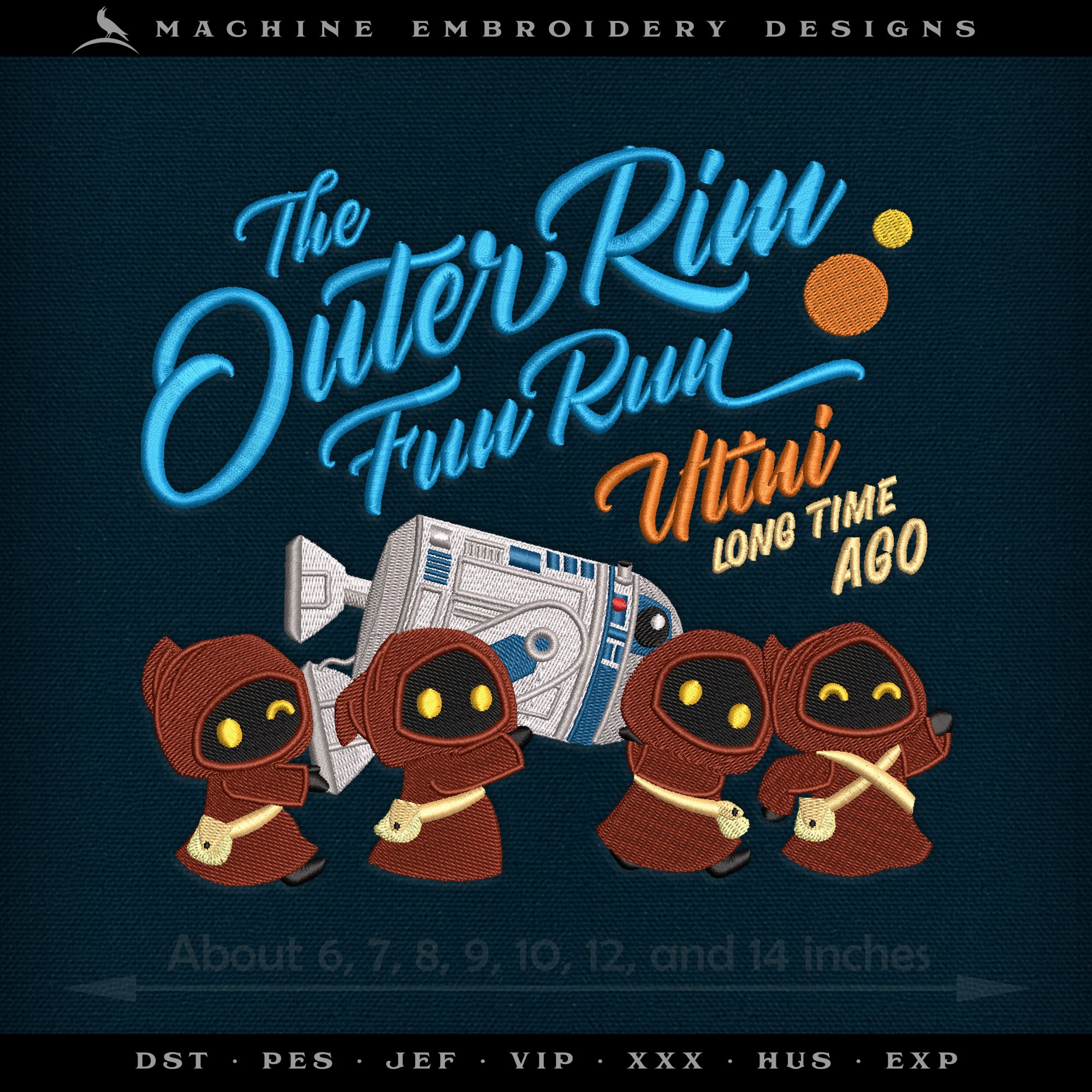 Outer Rim Fun Run Design Set – 8 Sizes Between 6 and 14 Inches