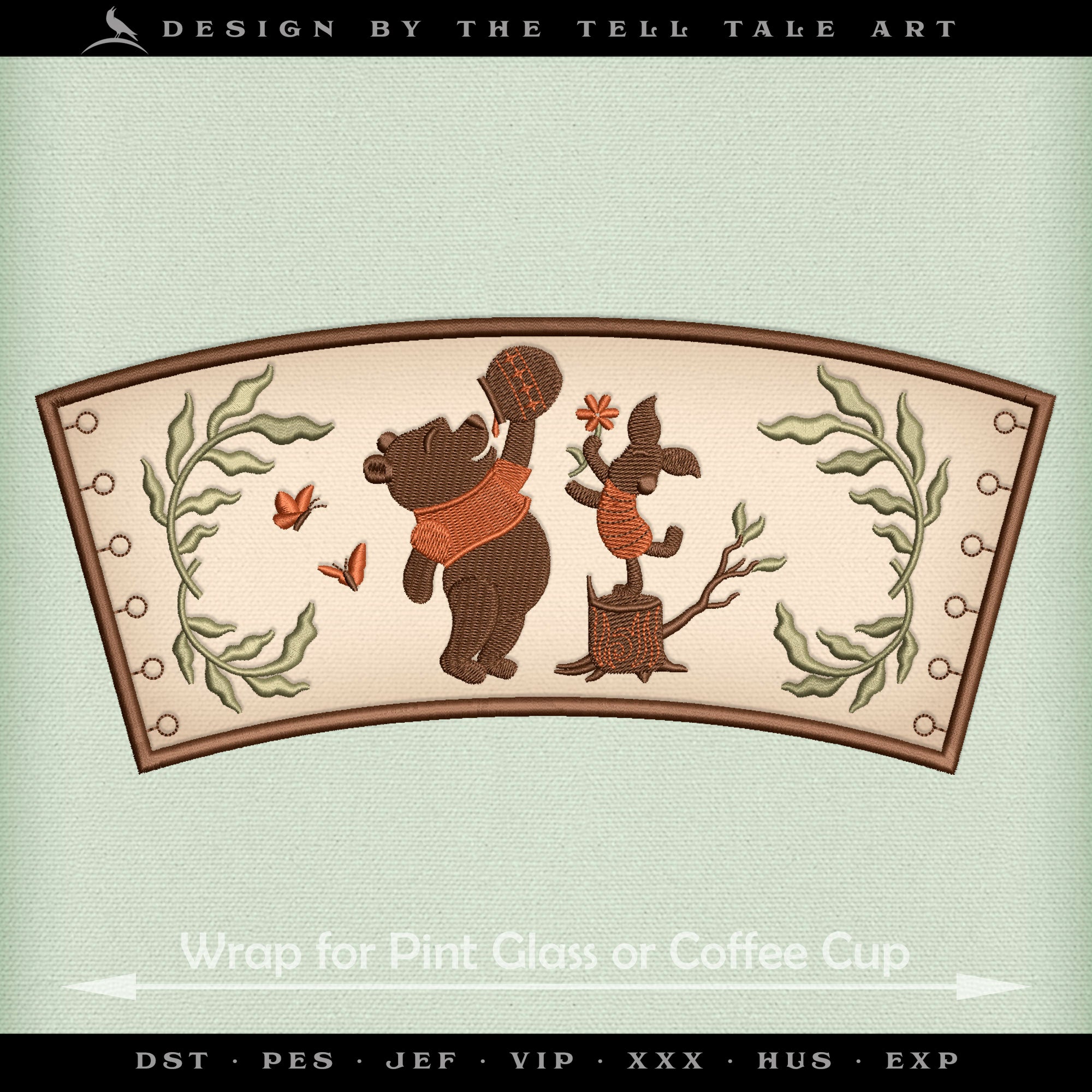 Hundred Acre Wood Homestead SET – Multiple Versions, Plus Pint Wrap & Coffee Cozies