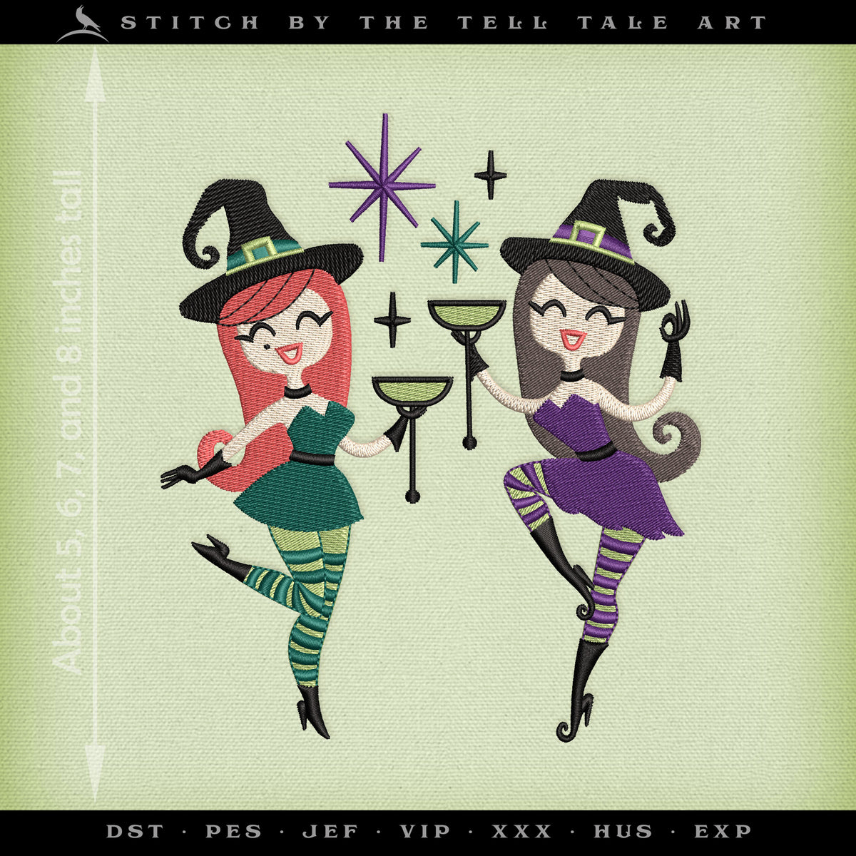 Midcentury Midnight Margaritas – Atomic Style Witch Set
