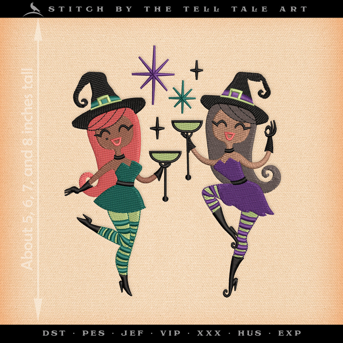Midcentury Midnight Margaritas – Atomic Style Witch Set