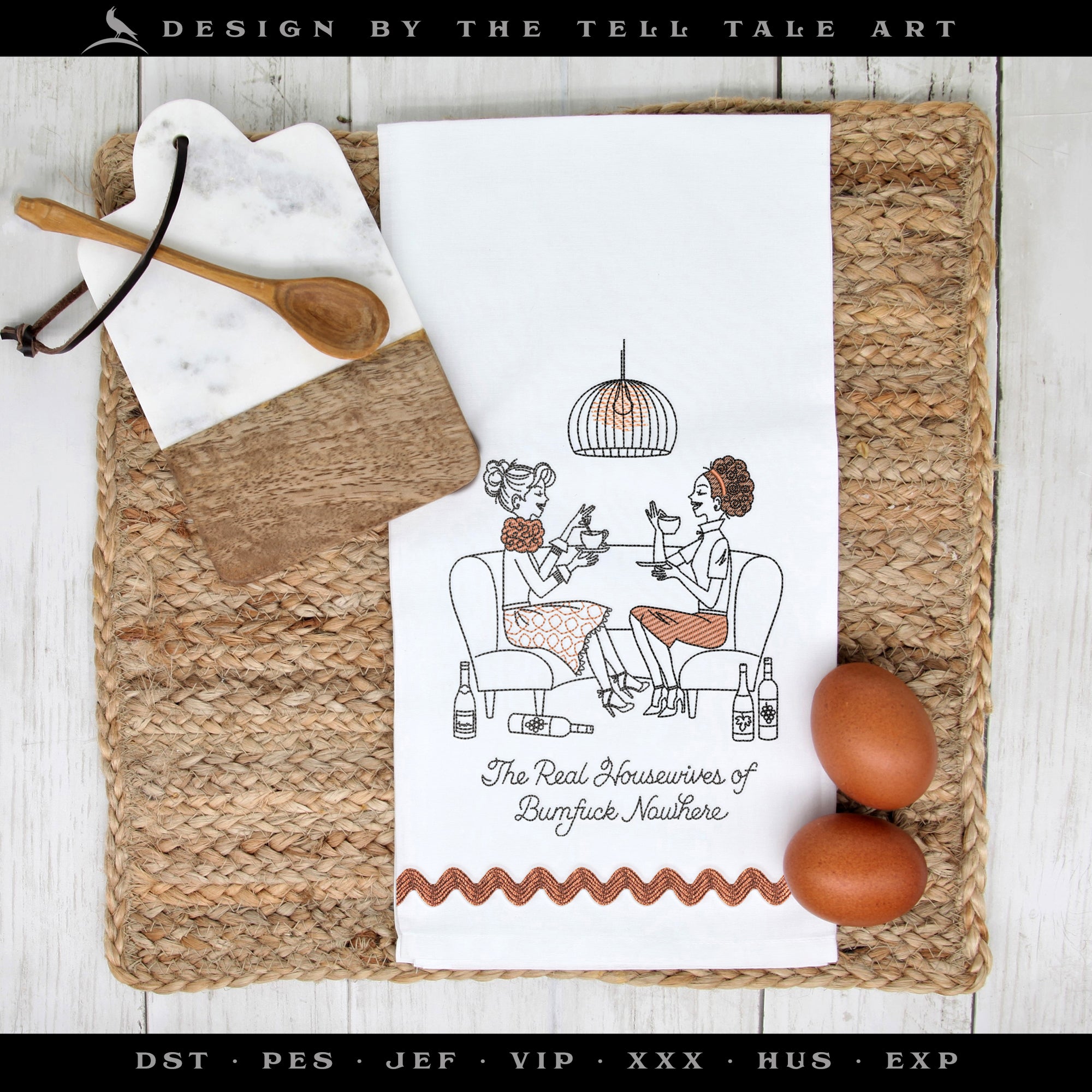 The Real Housewives of Bumf*ck Nowhere – Two Layouts, Multiple Sizes Each