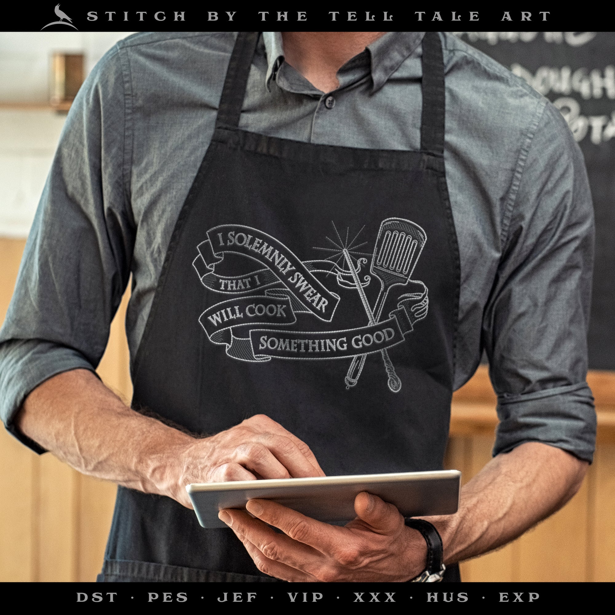 I Solemnly Swear That I Will Cook Something Good – Seven Sizes 6 to 12 Inches