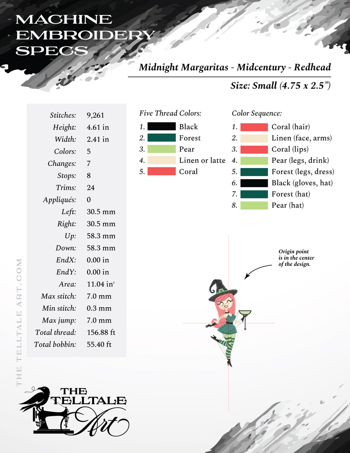 Midcentury Midnight Margaritas – Atomic Style Witch Set