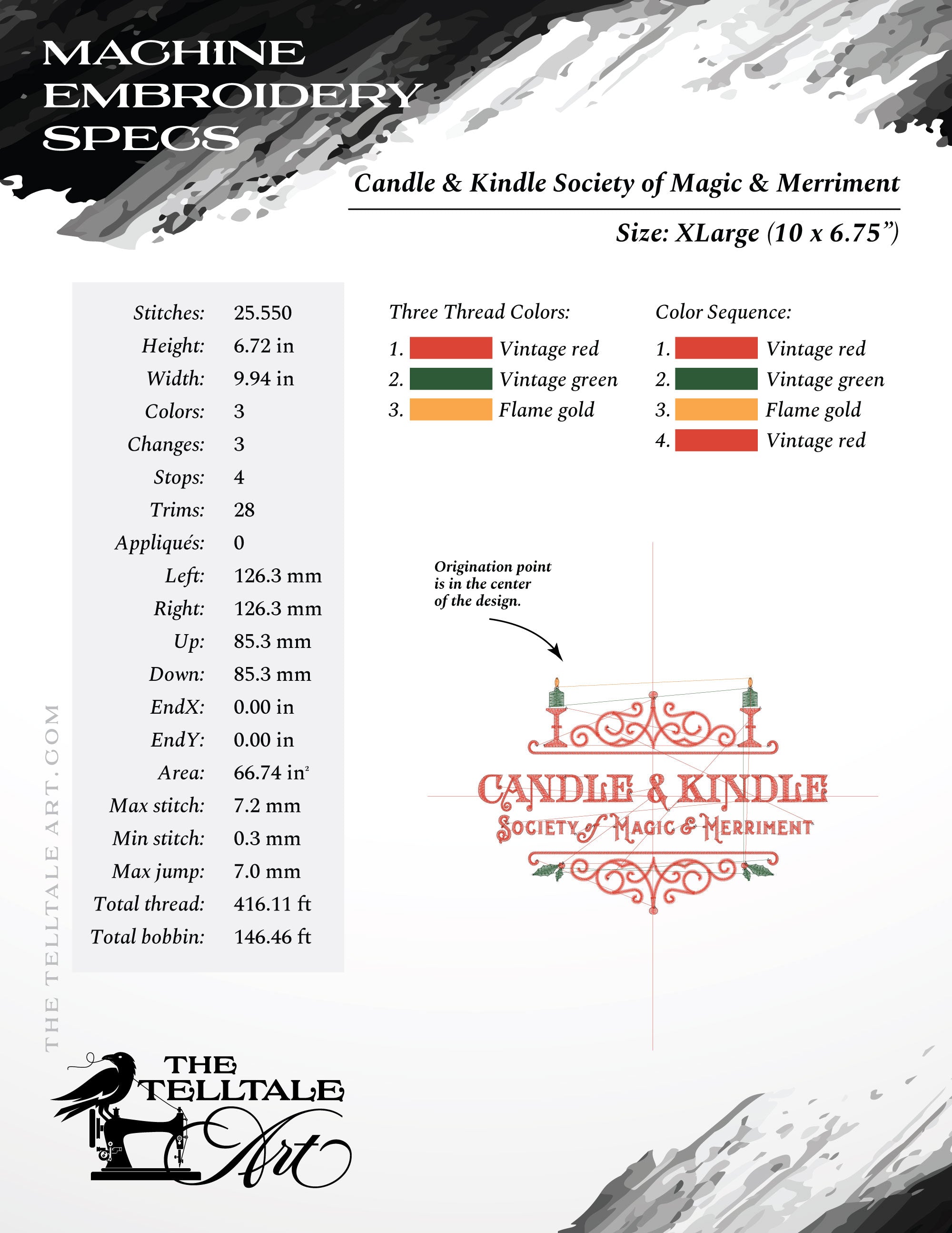 Candle & Kindle Society of Magic & Merriment – Five Sizes 6 to 10 Inches