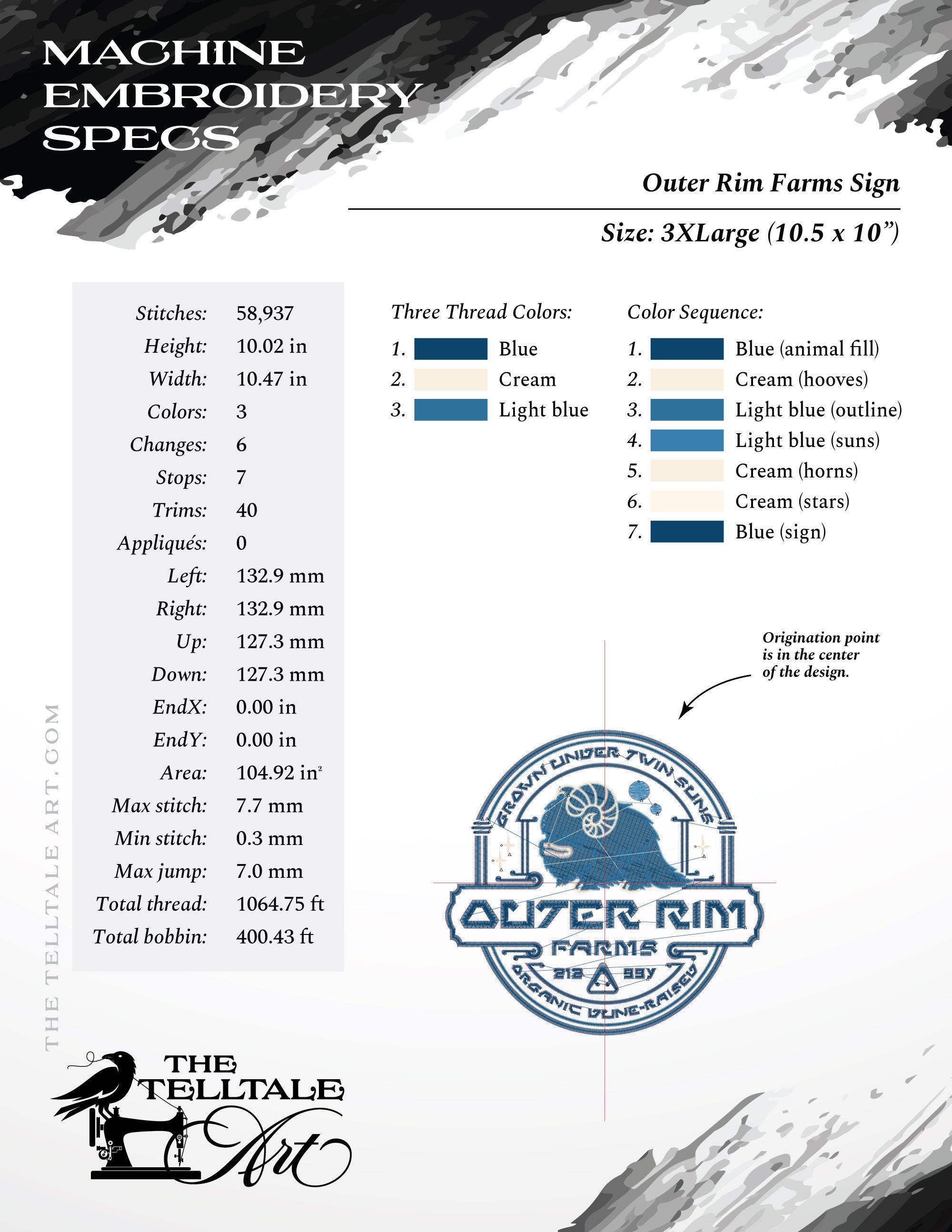 Outer Rim Farms Set – Sci-Fi Farm Logo – English & Fiction Versions