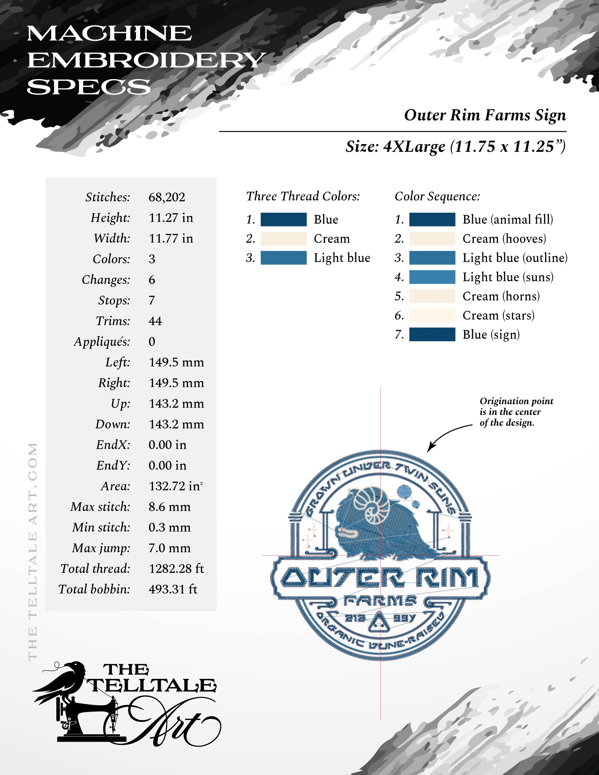 Outer Rim Farms Set – Sci-Fi Farm Logo – English & Fiction Versions