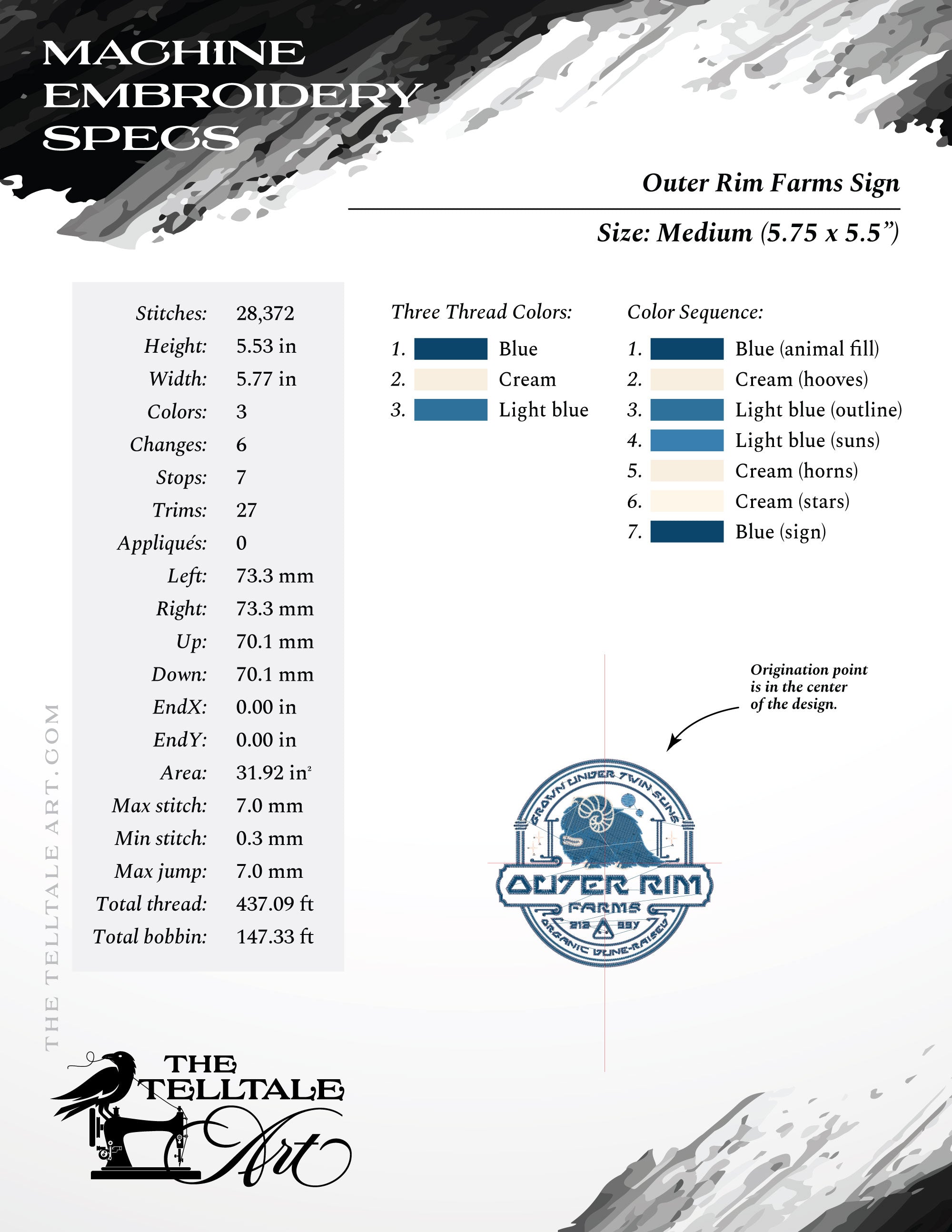 Outer Rim Farms Set – Sci-Fi Farm Logo – English & Fiction Versions