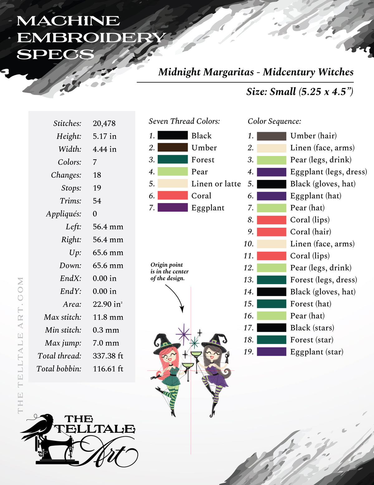 Midcentury Midnight Margaritas – Atomic Style Witch Set