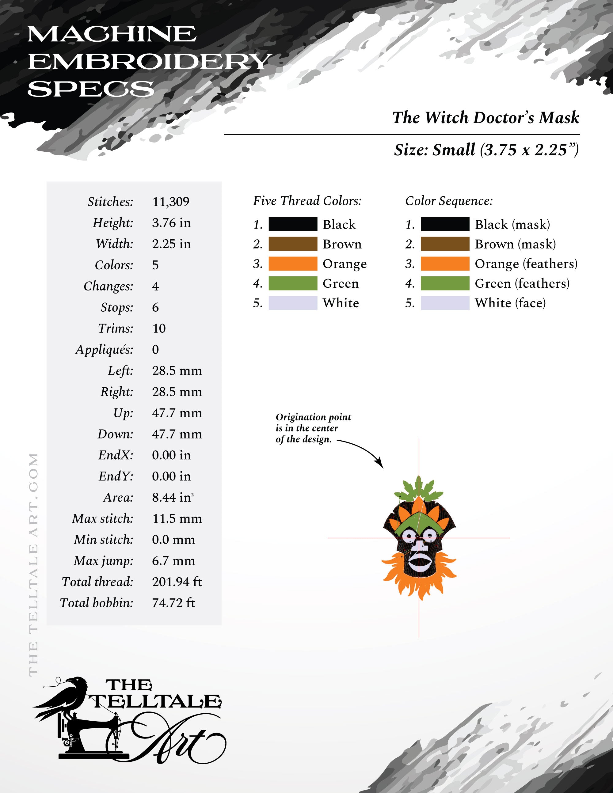 Ruh-Roh Tiki Design Set – Three Designs – Several Sizes 4 to 14 Inches