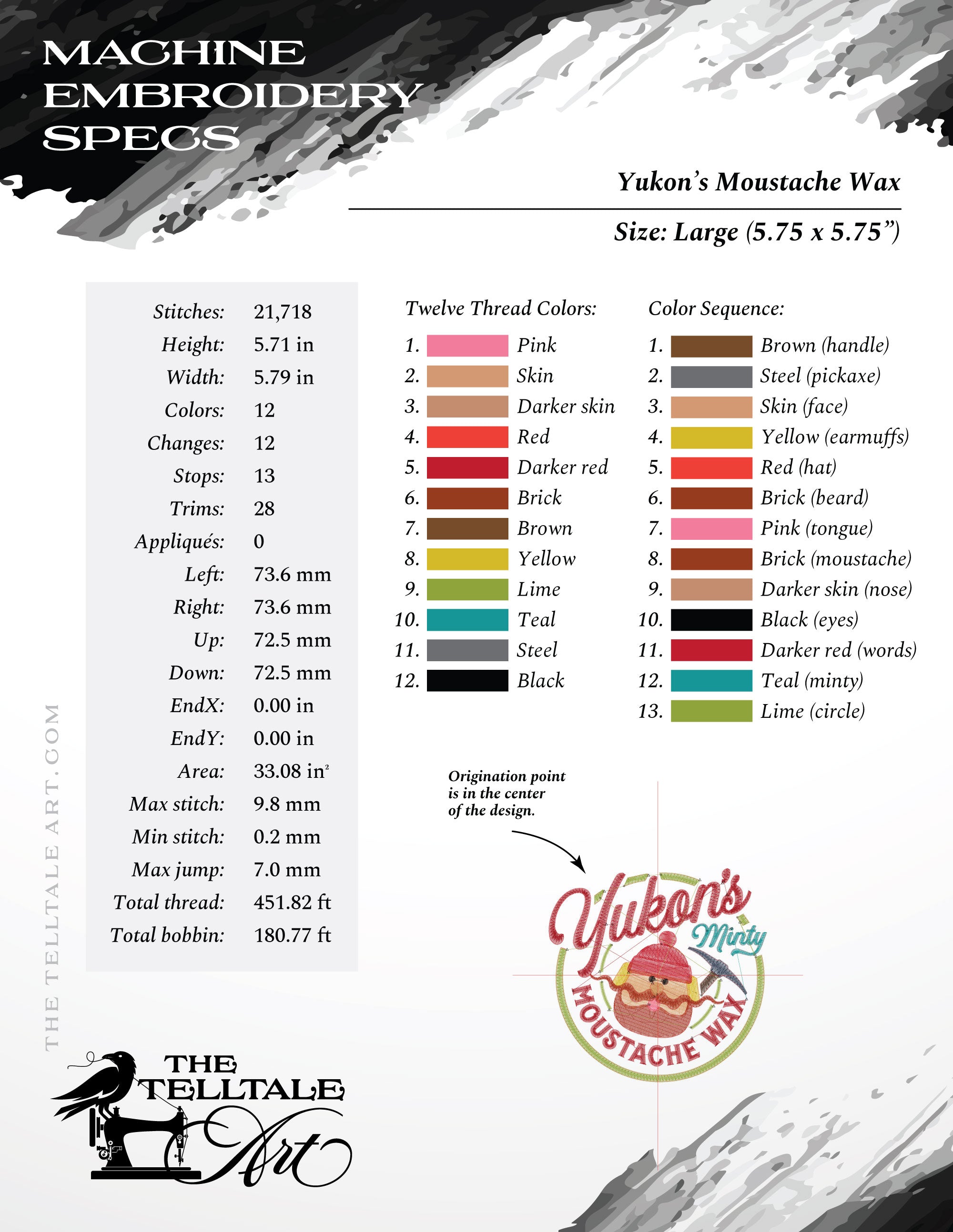 Set of Two Grooming Labels – Beard Conditioner & Moustache Wax – Four Sizes Each, 4 to 7 Inches