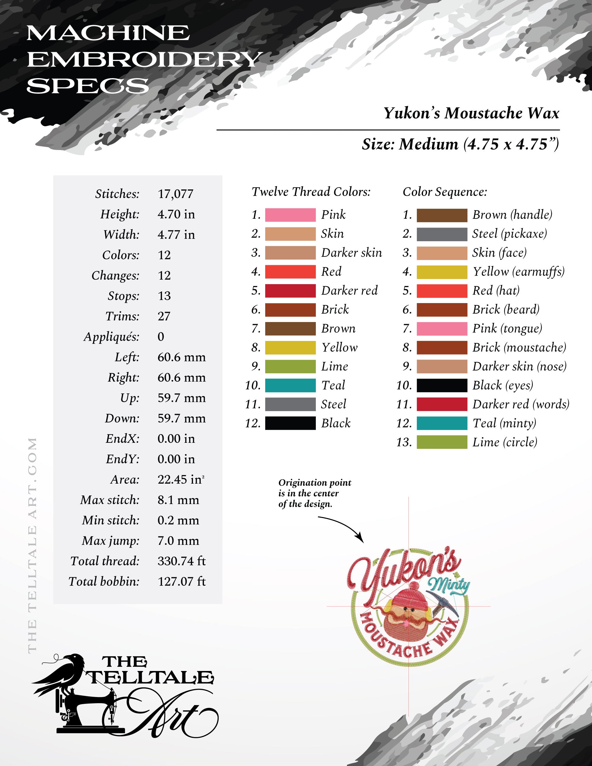 Set of Two Grooming Labels – Beard Conditioner & Moustache Wax – Four Sizes Each, 4 to 7 Inches