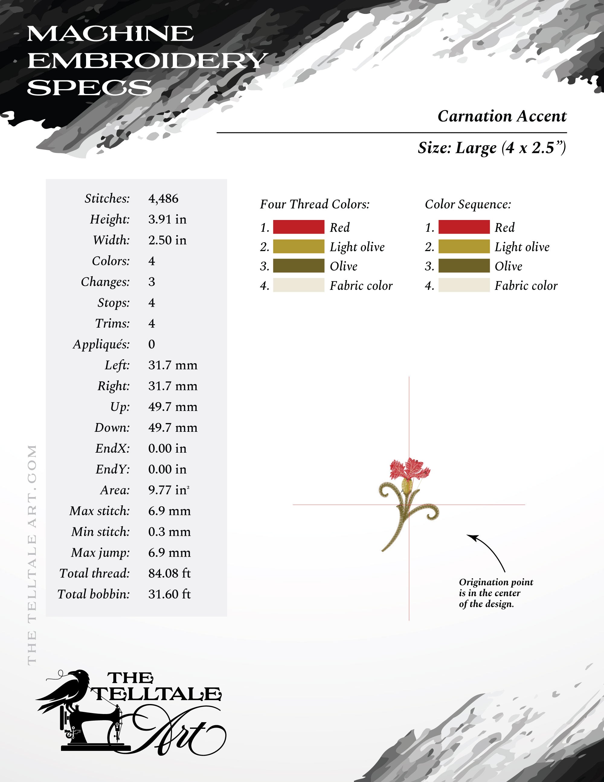 Handmaid-inspired "Blessed Be the Fight" - Seven Sizes 4 to 10 Inches