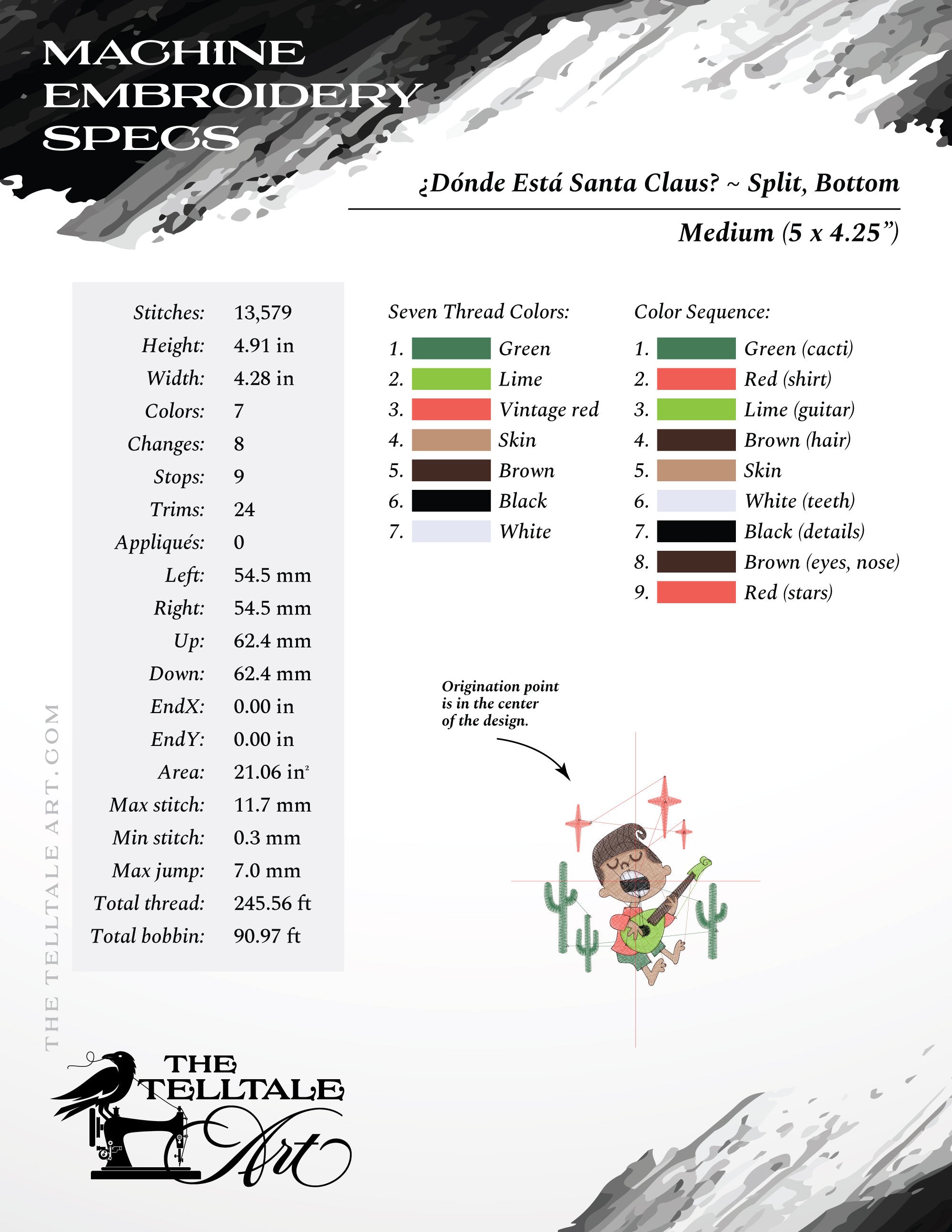 Mamasita, ¿Dónde Está Santa Claus? – Six Sizes 6 to 10 Inches + Parts Set – Midcentury Christmas