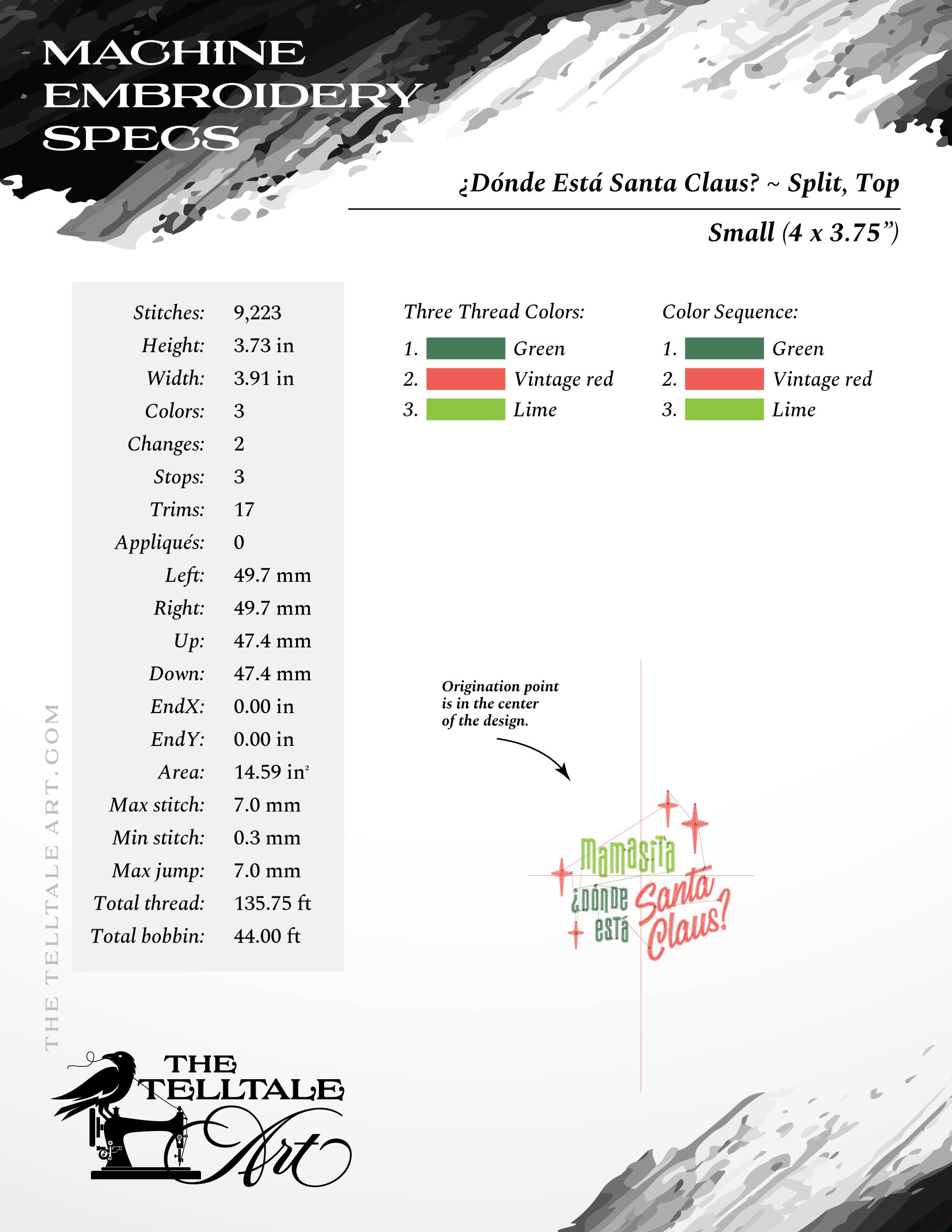 Mamasita, ¿Dónde Está Santa Claus? – Six Sizes 6 to 10 Inches + Parts Set – Midcentury Christmas