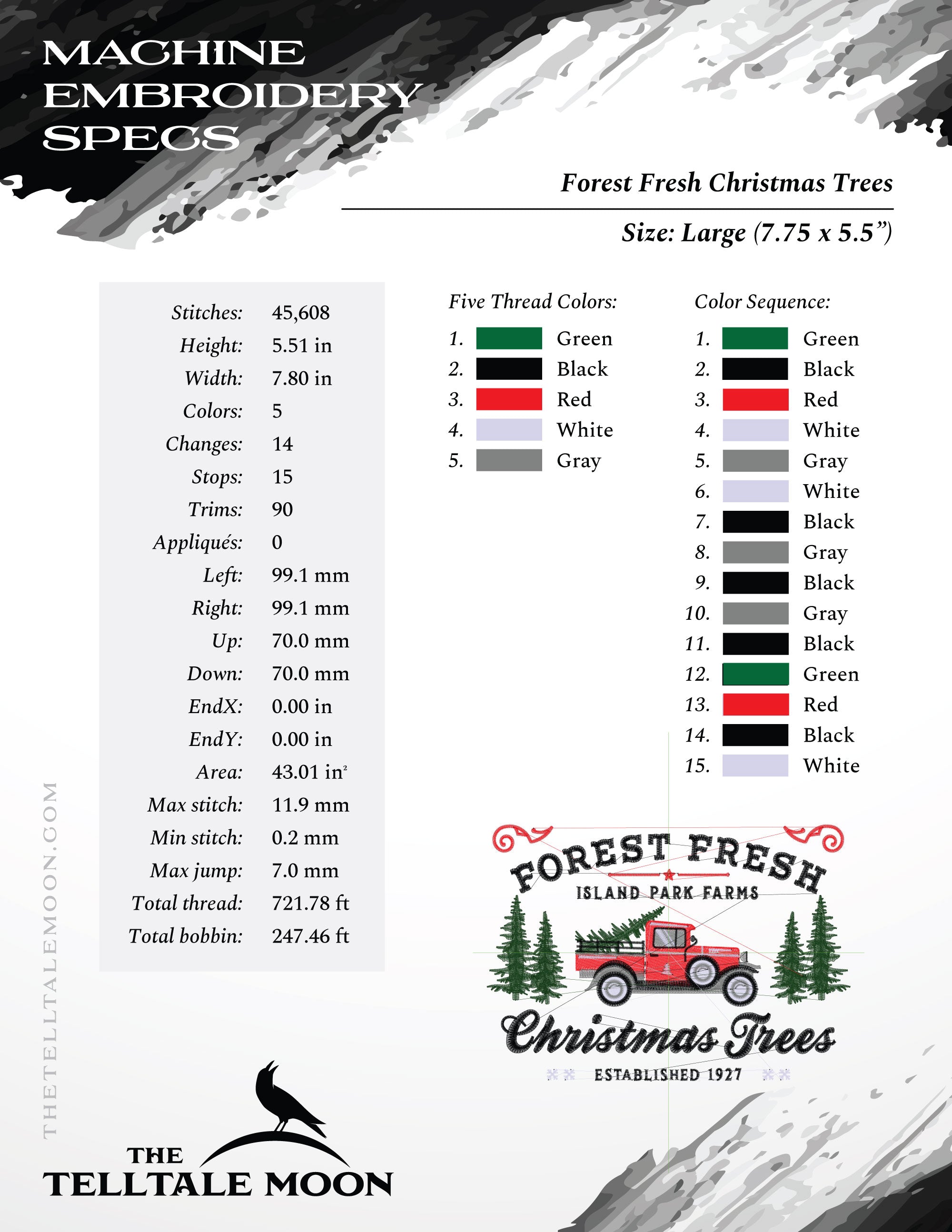 Forest-Fresh Lodgepole Pine Trees – Three Sizes 7, 8, and 11 Inches Wide