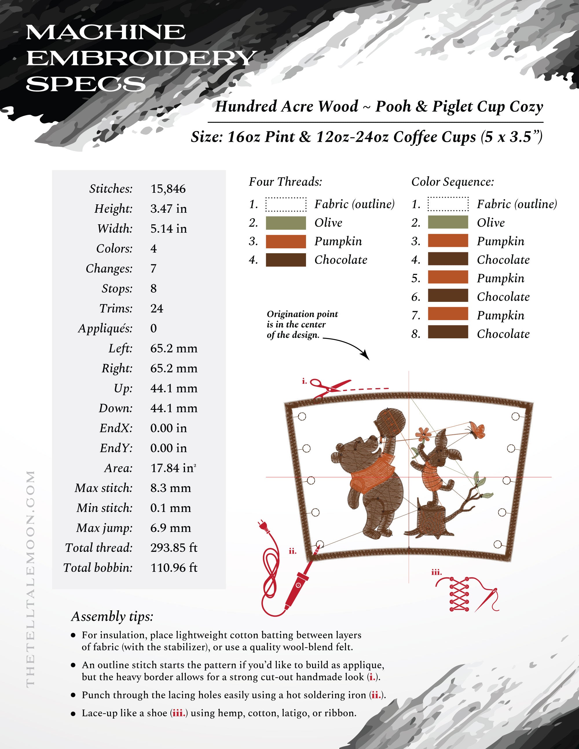 Hundred Acre Wood Homestead SET – Multiple Versions, Plus Pint Wrap & Coffee Cozies