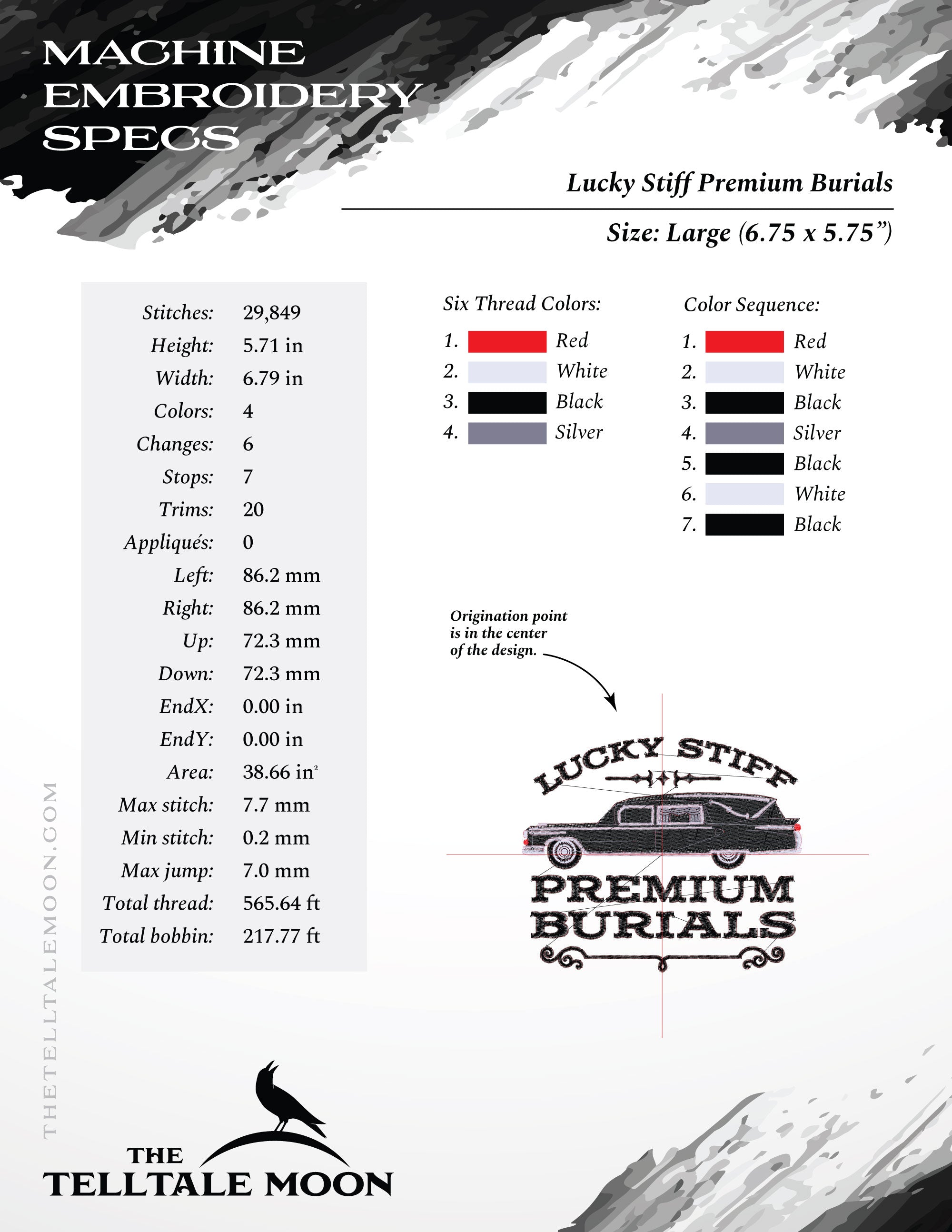 Lucky Stiff Burials – Antique Humor – Three Sizes, 5 to 7 Inches