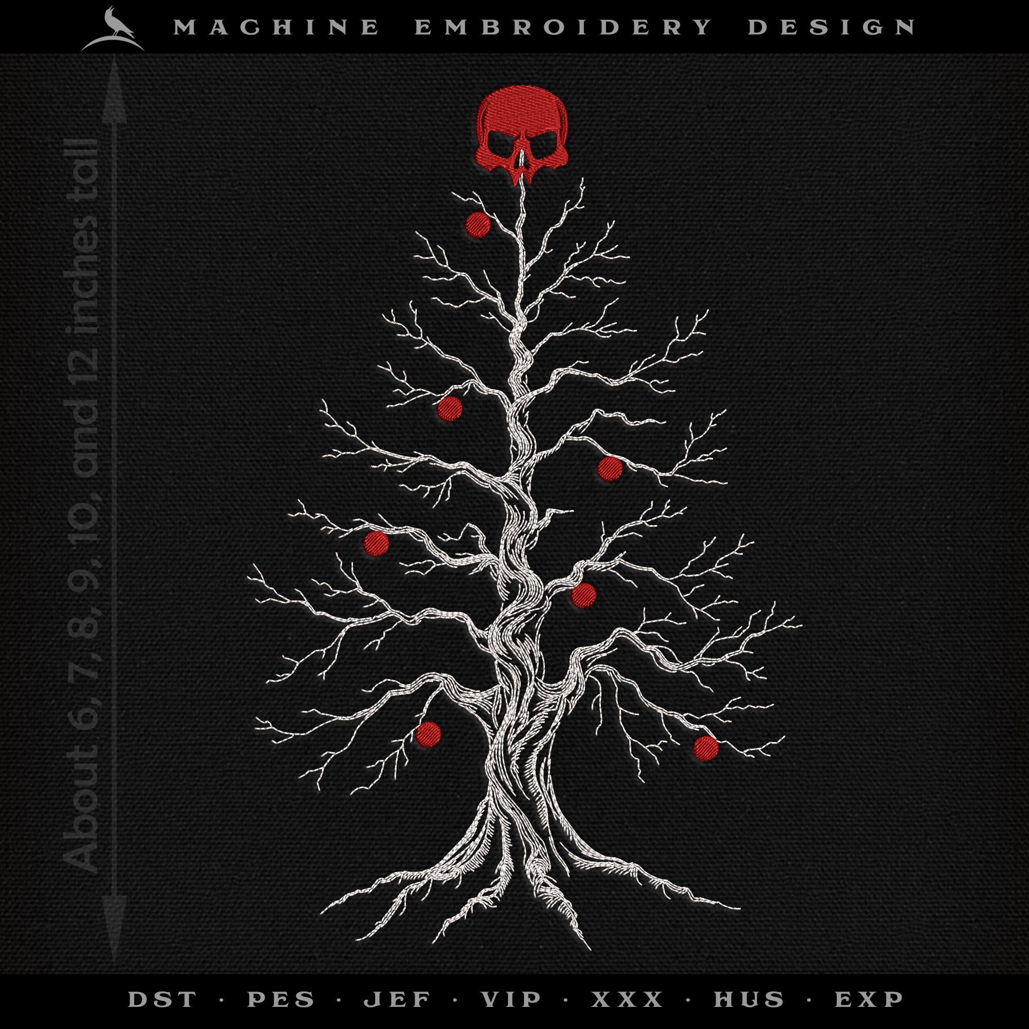 Twisted Trees - Set of Four Themes - Six Sizes 6 to 12 Inches