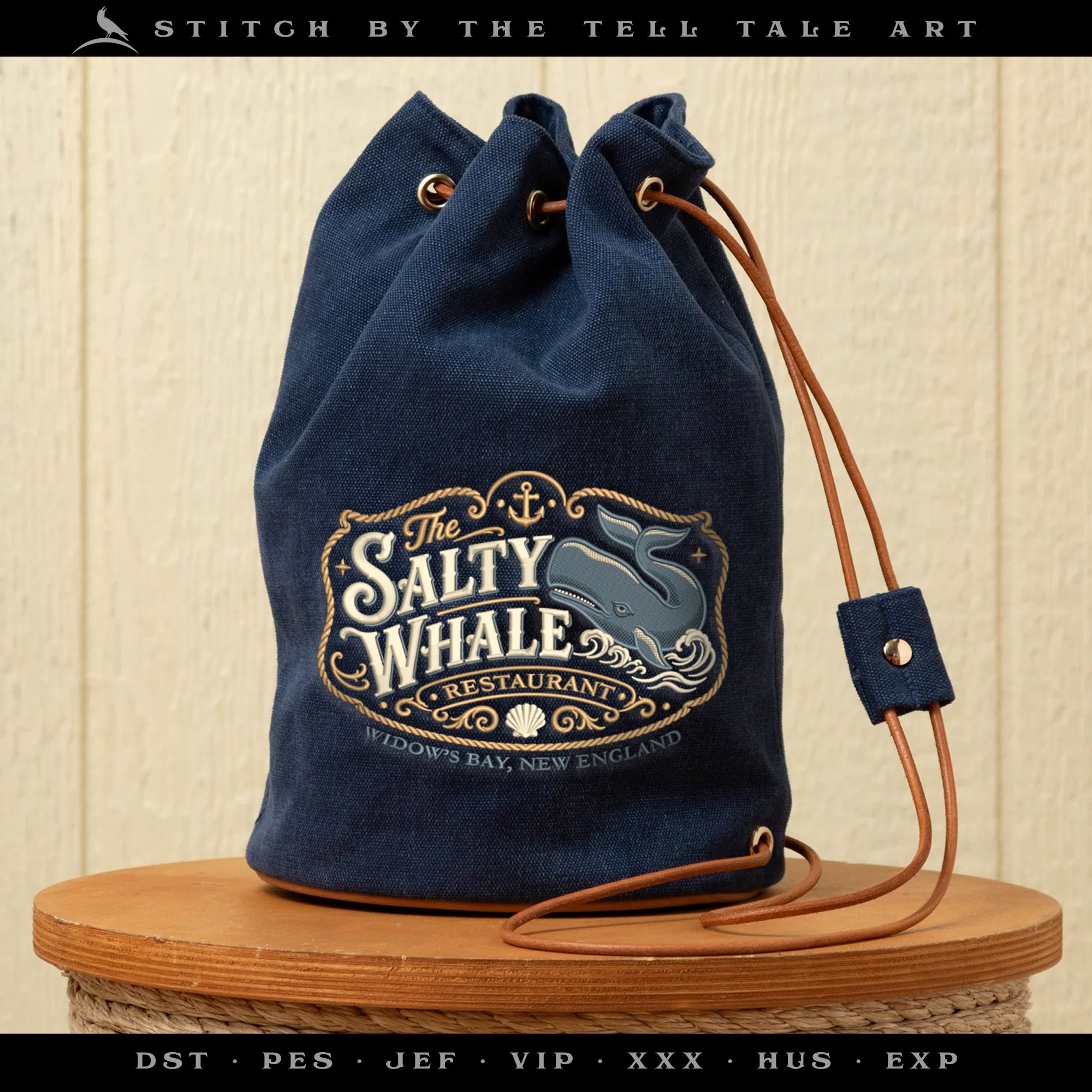 The Salty Whale Restaurant – Widow's Bay Tavern Sign – Sizes 7 to 14 Inches Wide