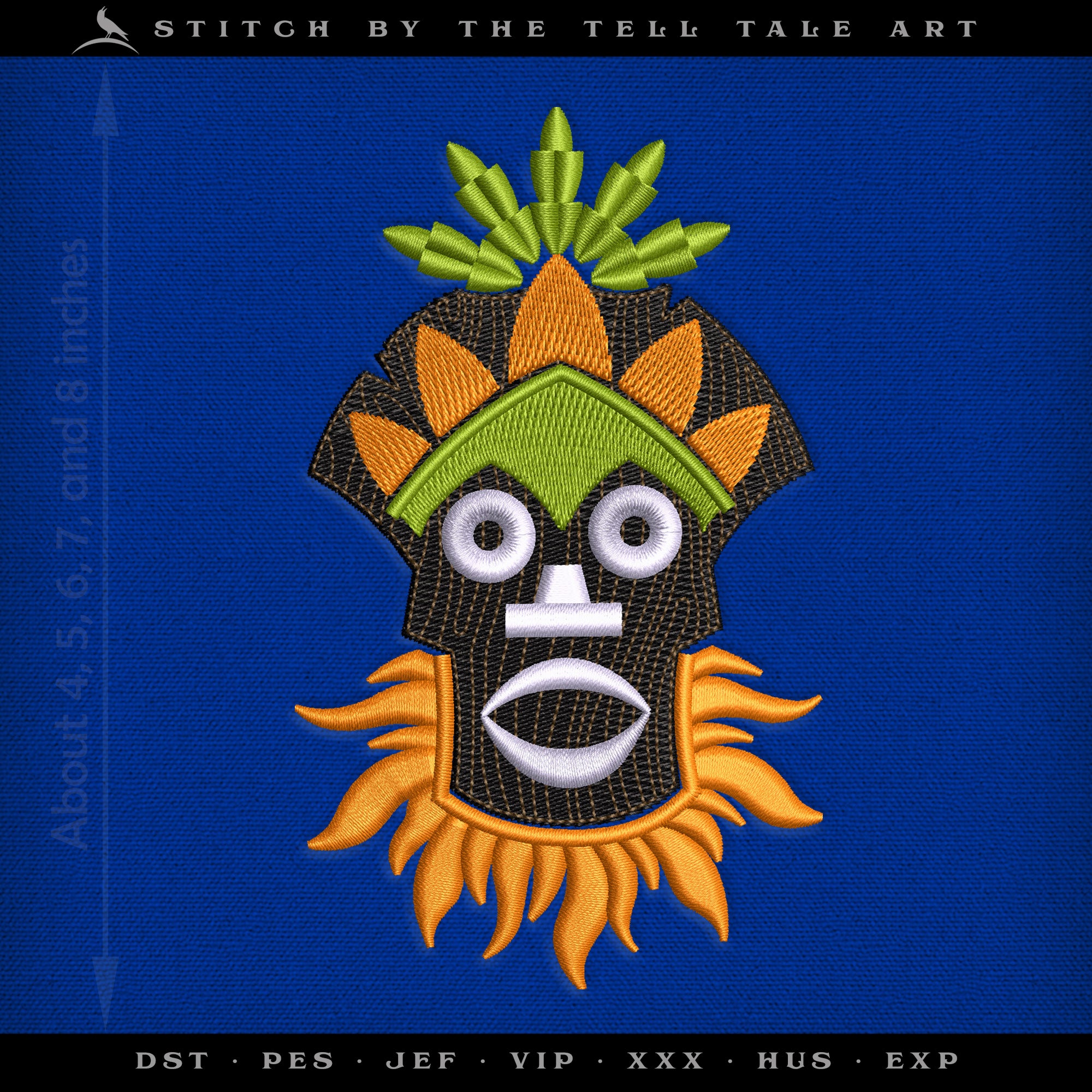 Ruh-Roh Tiki Design Set – Three Designs – Several Sizes 4 to 14 Inches