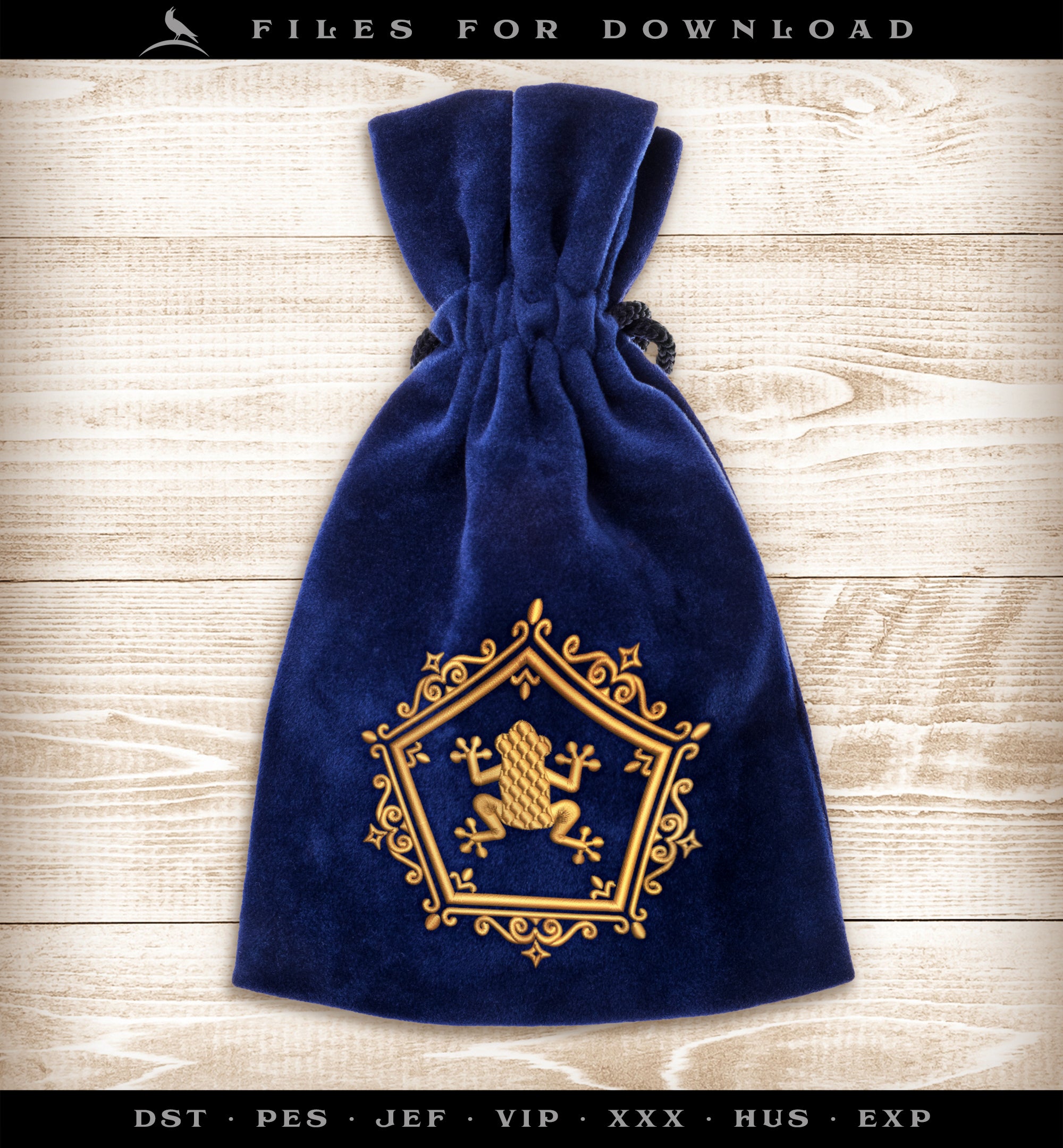 Embroidery Files: Magical Candy Frog Theme - Four sizes between 3.5 and 6 Inches Square